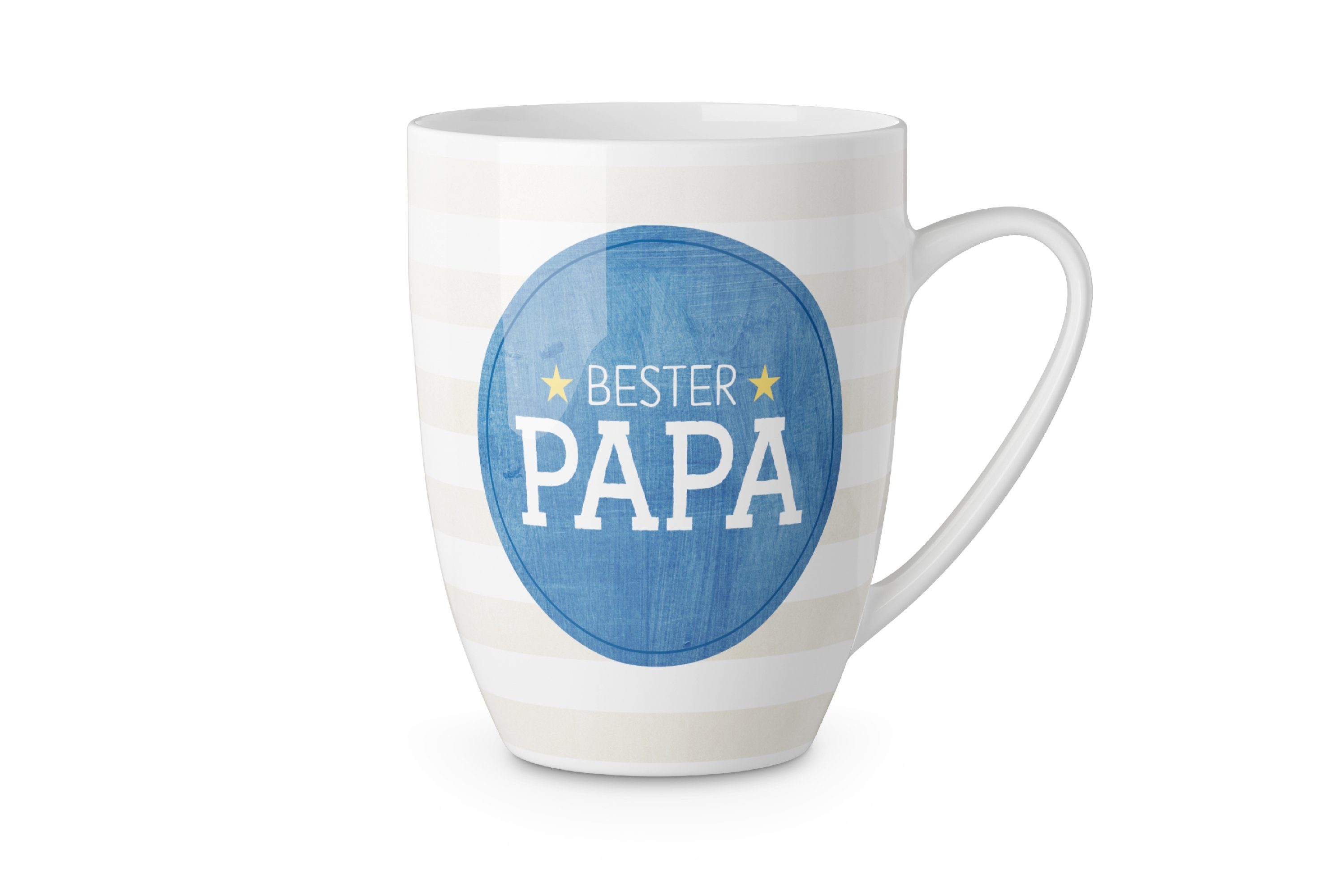 La Vida Tasse Kaffeetasse Kaffeebecher Tee Tasse Becher für dich la vida Mama Papa, Material: Keramik