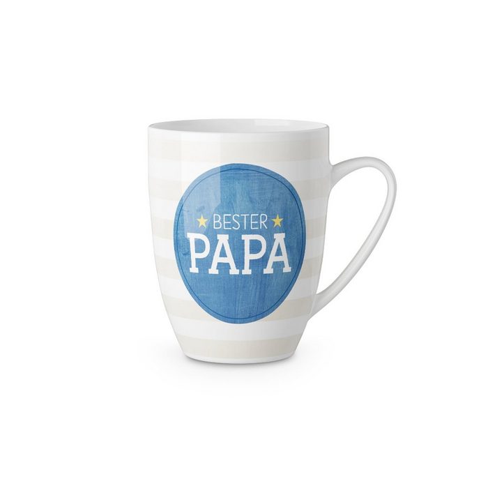 La Vida Tasse Kaffeetasse Kaffeebecher Tee Tasse Becher für dich la vida Mama Papa Material: Keramik