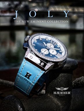 HAEMMER GERMANY Chronograph JOLY, E-013, Armbanduhr, Quarzuhr, Damenuhr