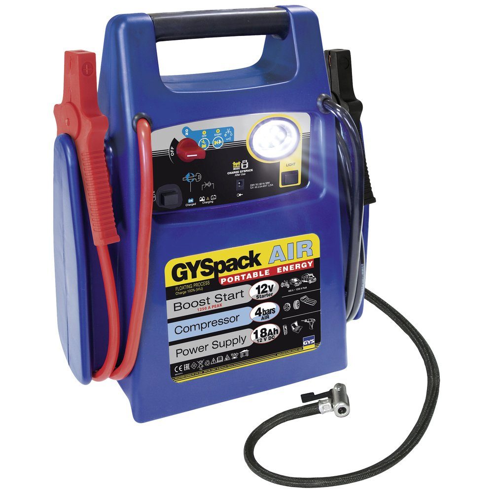GYS GYS Schnellstartsystem Gyspack Air 3in1 026322 Starthilfestrom (12 V)= Energiestation