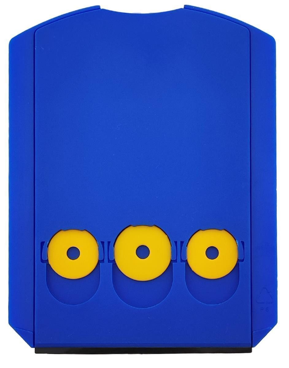 HundB Parkscheibe Parkscheibe mit 3 Einkaufswagenchips Eiskratzer Grau 1 Stück (Stück, 1-St., Parkscheibe mit 3 Einkaufswagenchips), Parkuhr Eiskratzer Parken Einkaufen