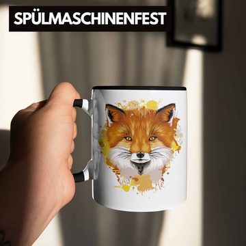 Trendation Tasse Fuchs Grafik Geschenk Tiere Fux