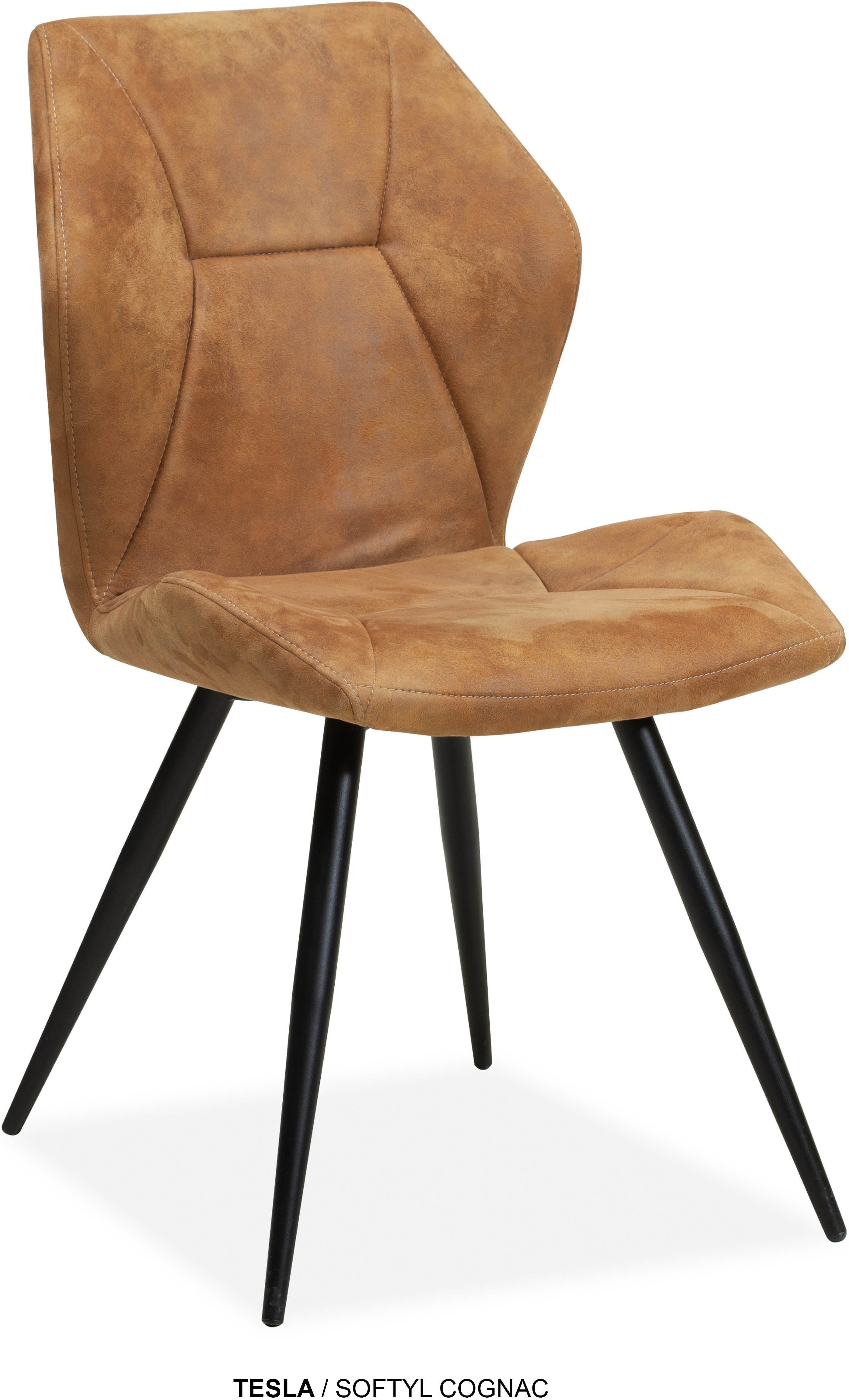 OMG Design Esszimmerstuhl Tesla (Set, 1 St), Esszimmerstuhl, pflegeleichter Bezug