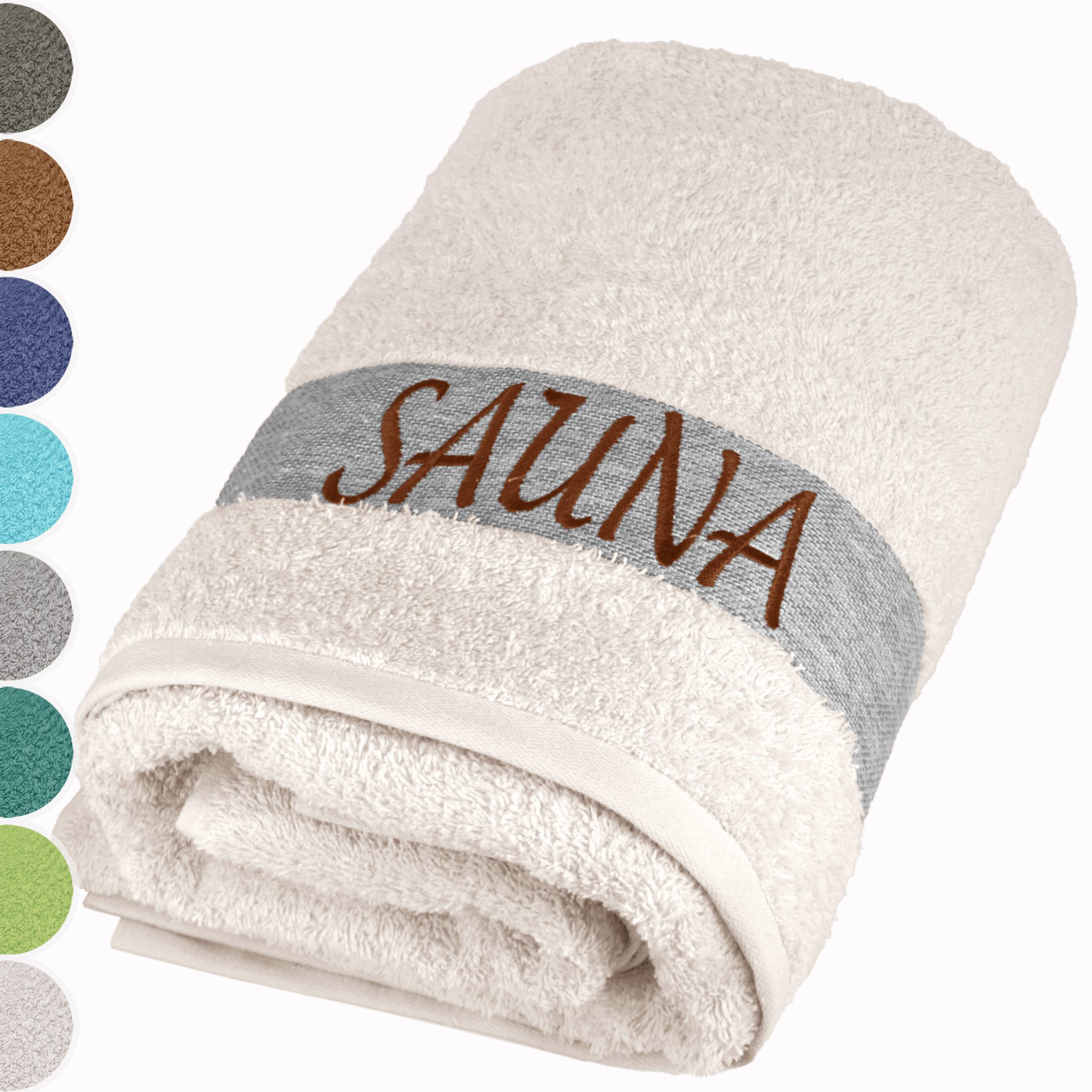 Lashuma Saunatuch Handtuch Lima, Premium Saunahandtuch günstig online kaufen