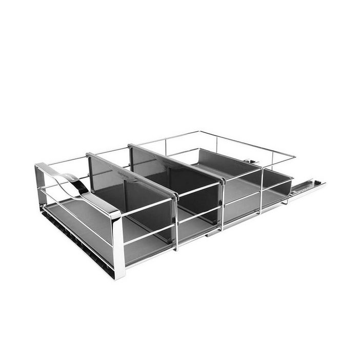 simplehuman Küchenorganizer-Set Ausziehbarer Schrank-Organisator 35 cm