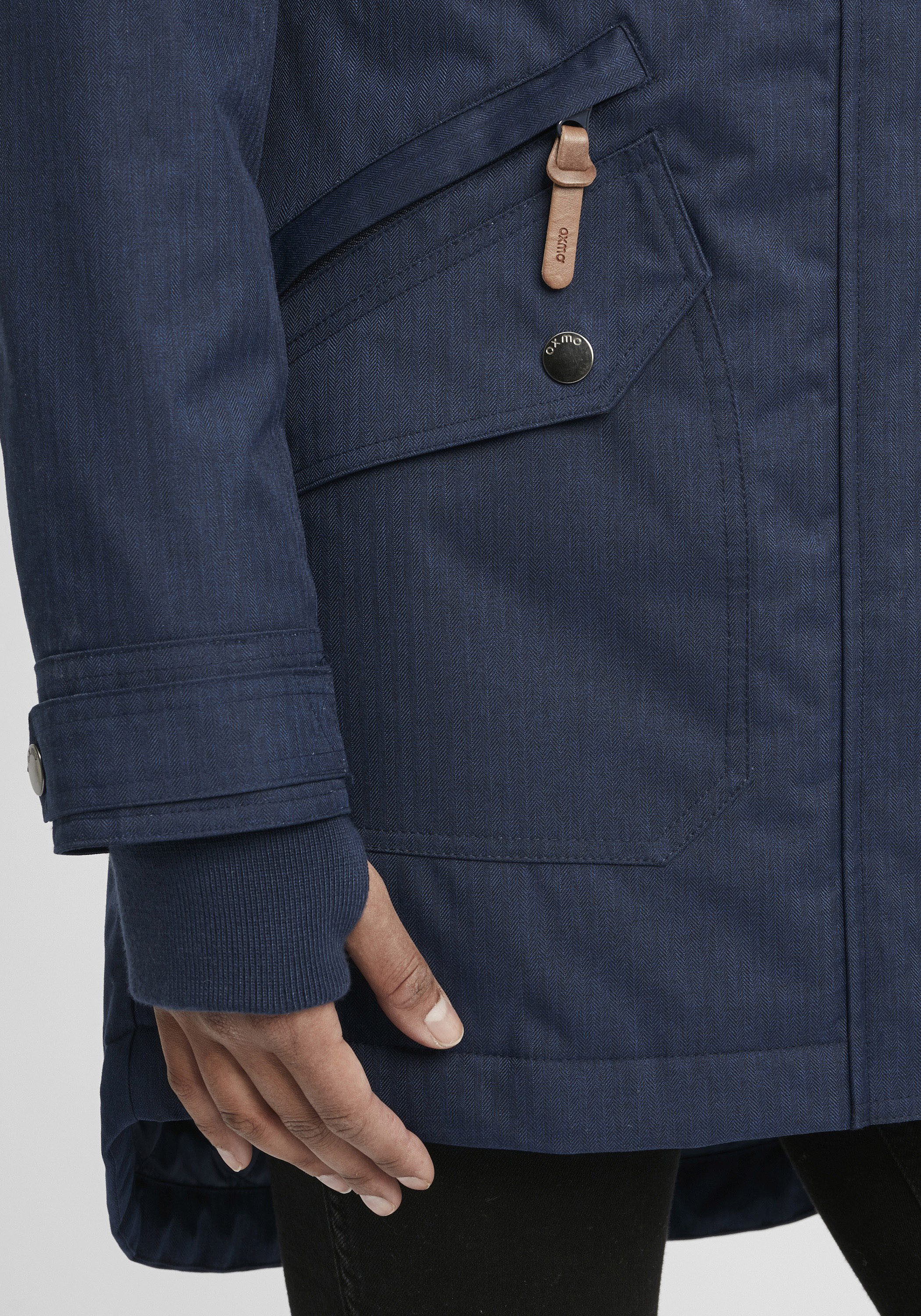 OXMO Parka OXBella Warme Jacke mit hochabschließendem Kragen – Bild 5 von 5