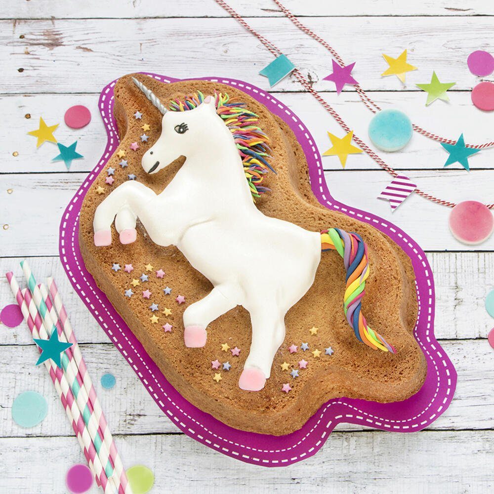 STÄDTER Backform Kids Einhorn 36.5 x 21 cm