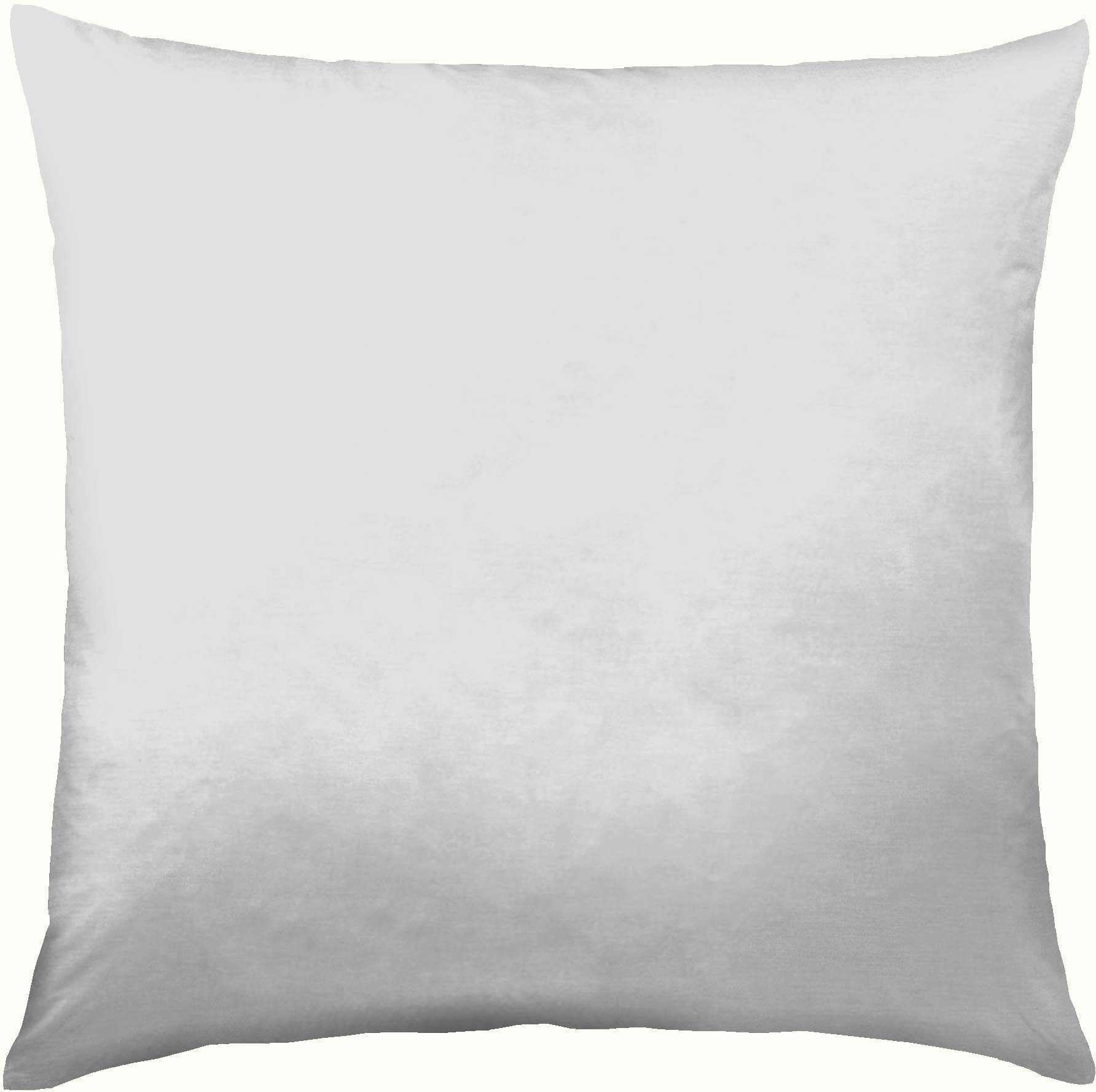 Kaeppel Kissenbezug Uni Mako-Satin, 100% Baumwolle, (1 Stück), Kissenhülle in vielen schönen Farbtönen mit Reißverschluss