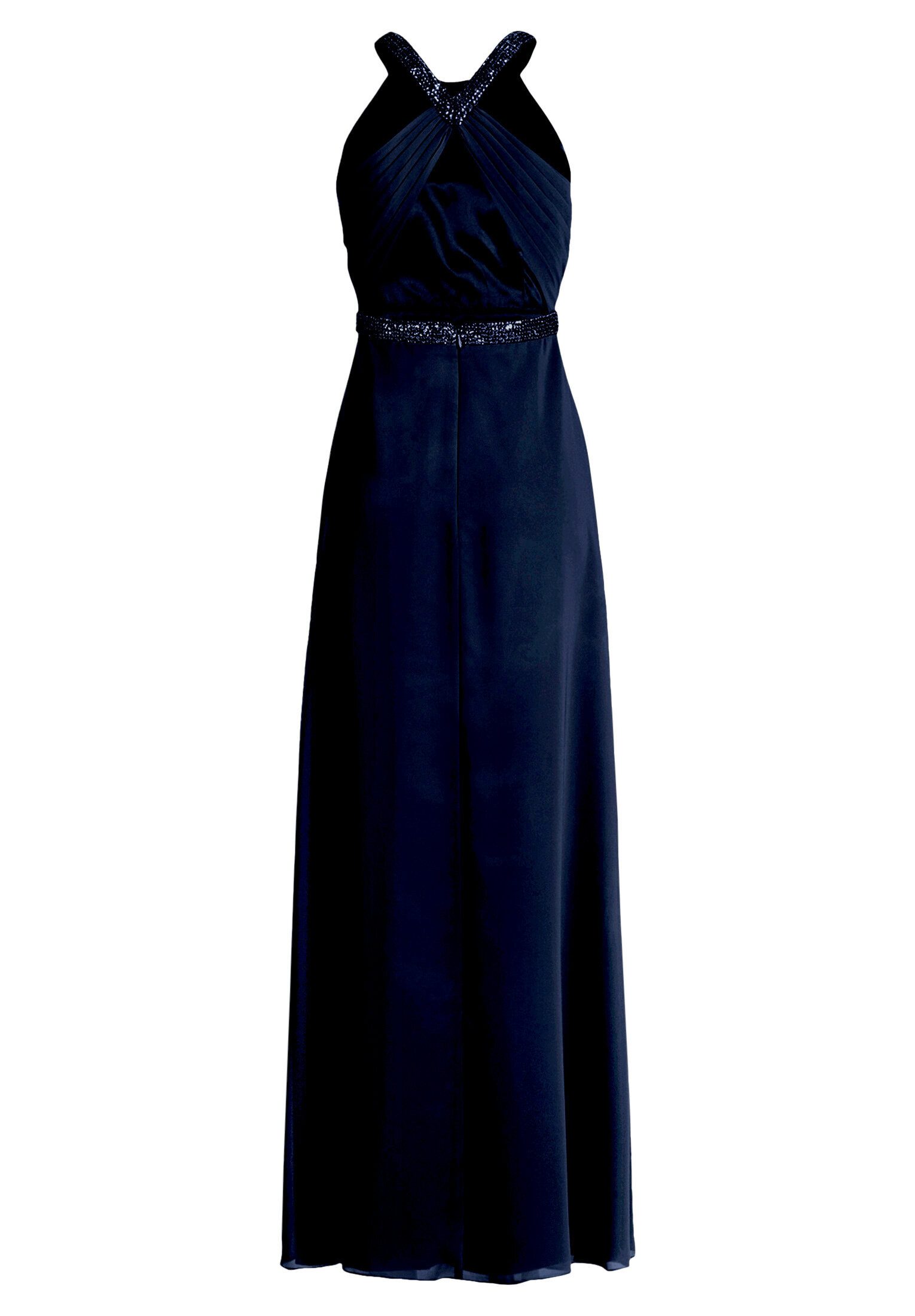 Vera Mont Abendkleid Damen rückenfrei Pailletten