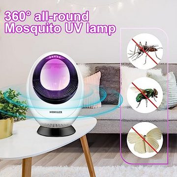 autolock Insektenvernichter Insektenvernichter Insektenfalle Insekten Schutz Licht USB, 360°UV Mückenlampe Für Innen Schlafzimmer Gärten Küche Büro