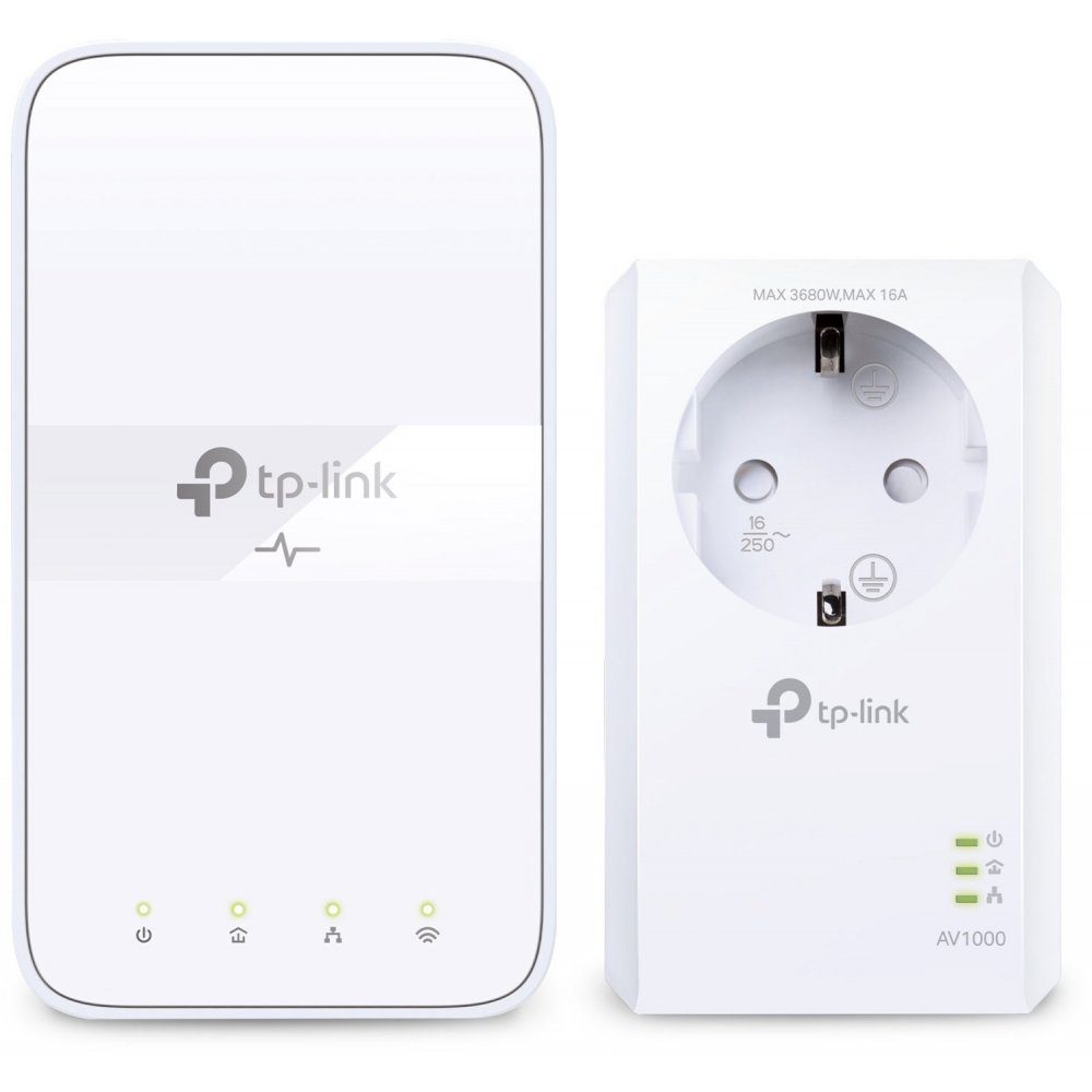 tp-link TL-WPA7619 KIT - Powerline Adapter WLAN - weiß Netzwerk-Adapter