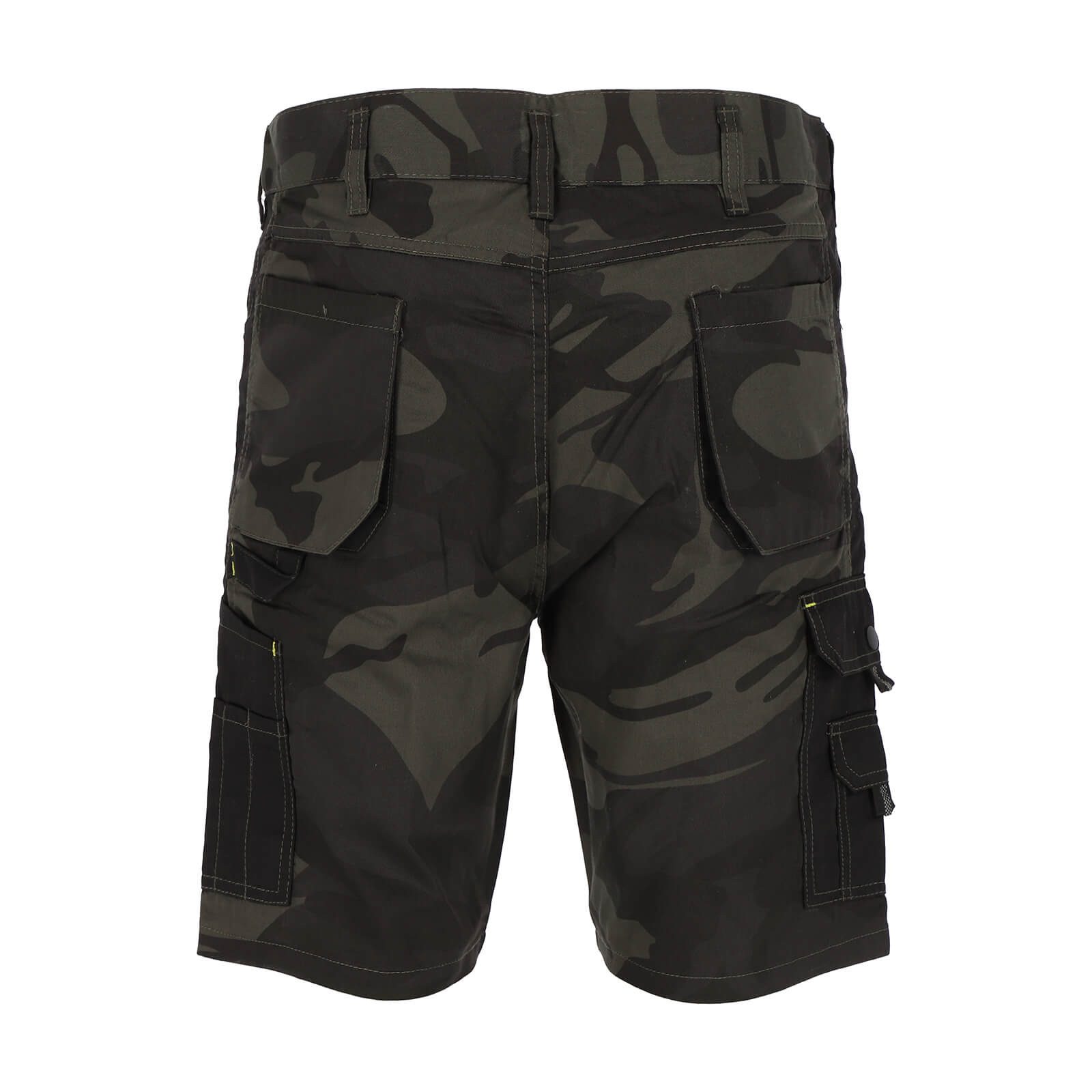 Uncle Sam Arbeitsshorts 20420 Herren Arbeitshose im Camouflage-Muster - Kurze Hose mit Beintaschen