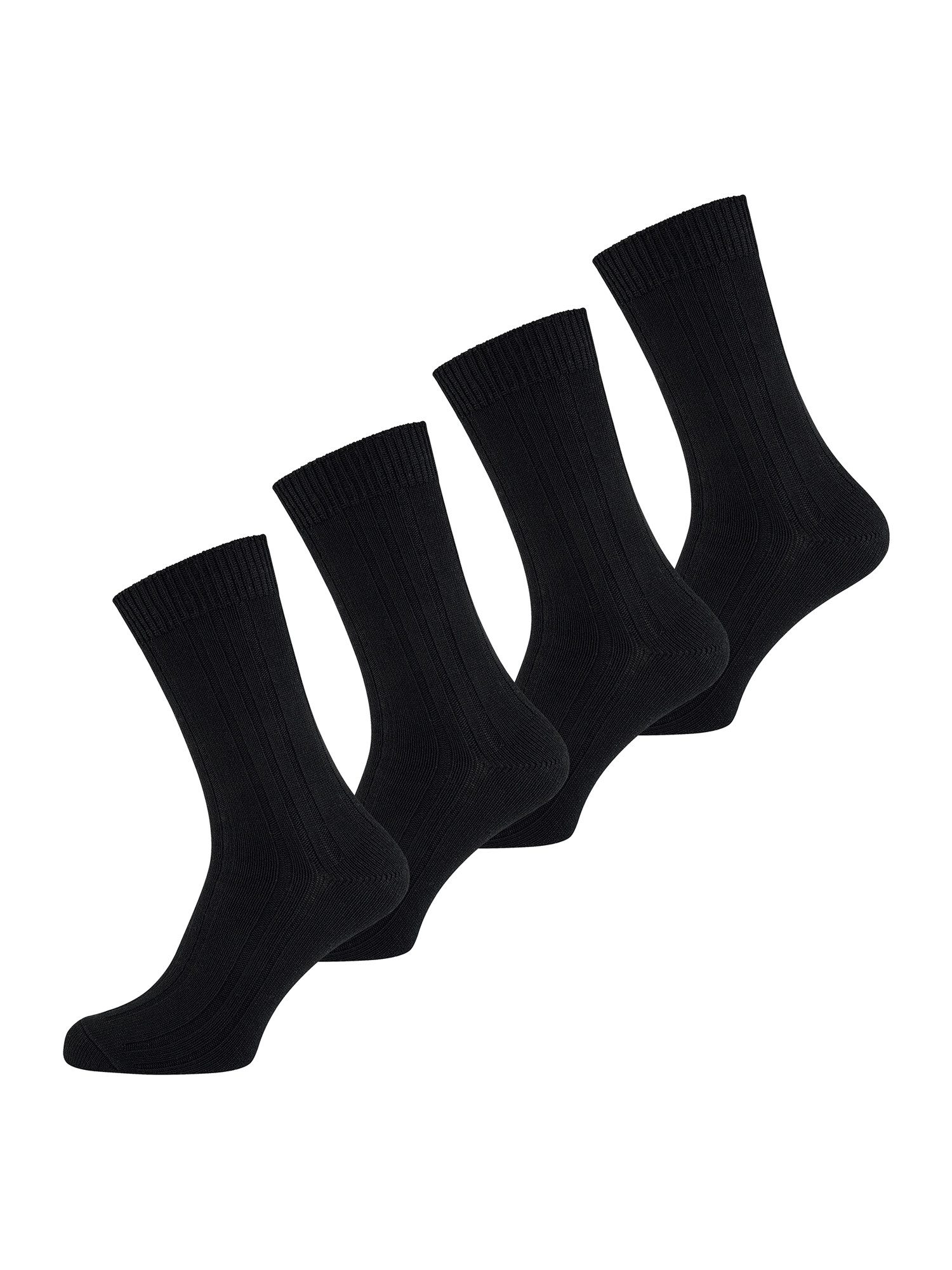 Nur Der Basicsocken Bambus* Warme Socke (4-Paar) Socken günstig uni günstig online kaufen