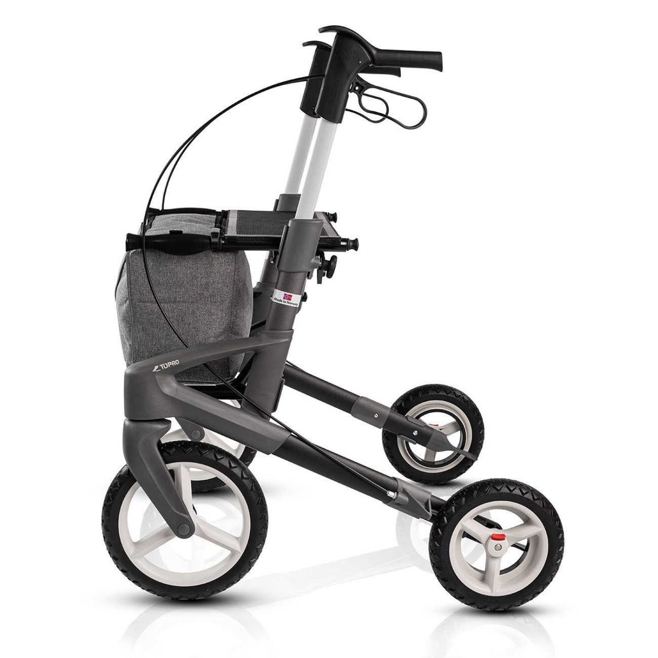 Topro Rollator Topro Olympos ATR, Farbe: Schwarz. Gr. S, 7 Jahre Garantie