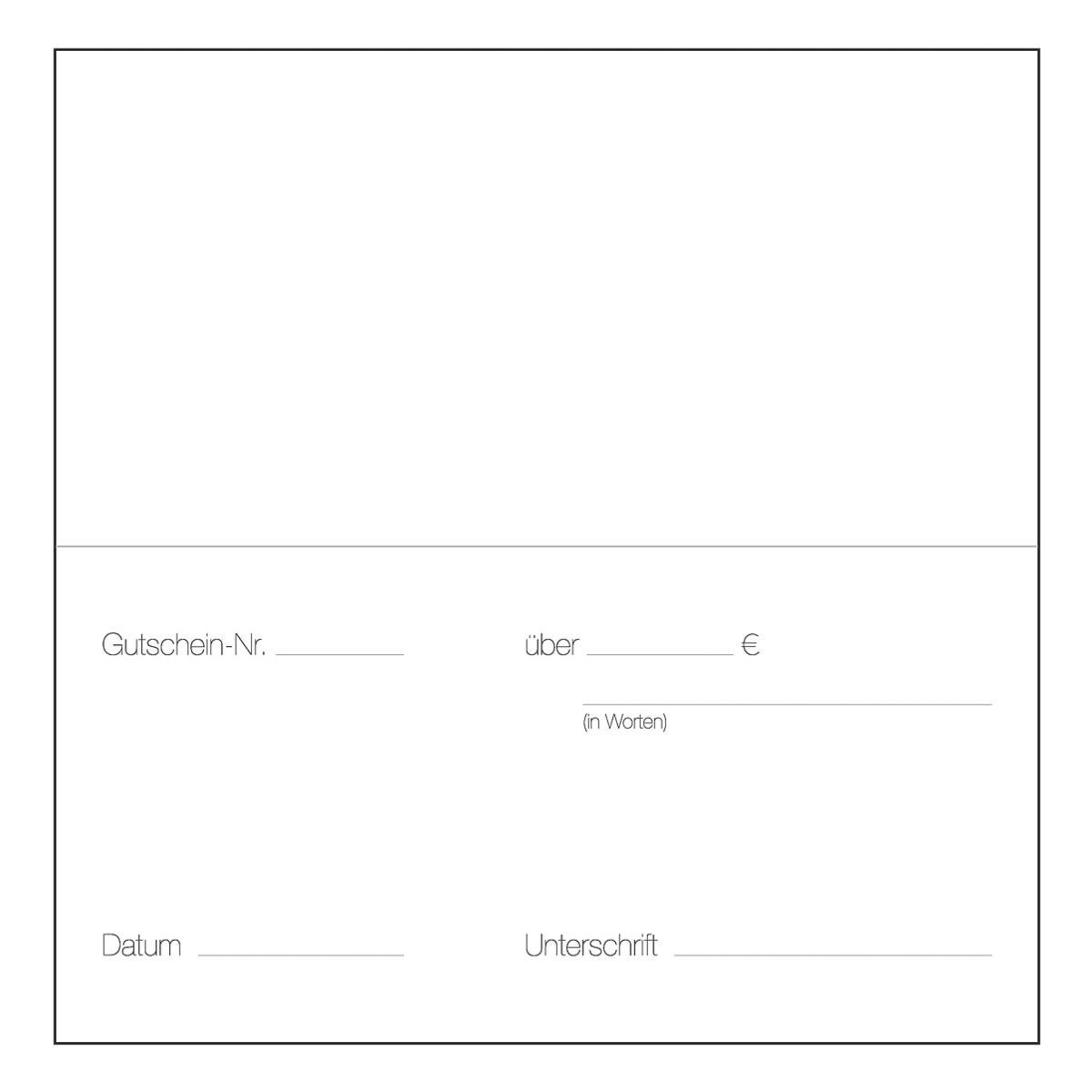 Sigel Geschenkkarte Favourite, Gutscheinkarte mit bedrucktem Einlageblatt, 10 Karten inkl. Umschläge