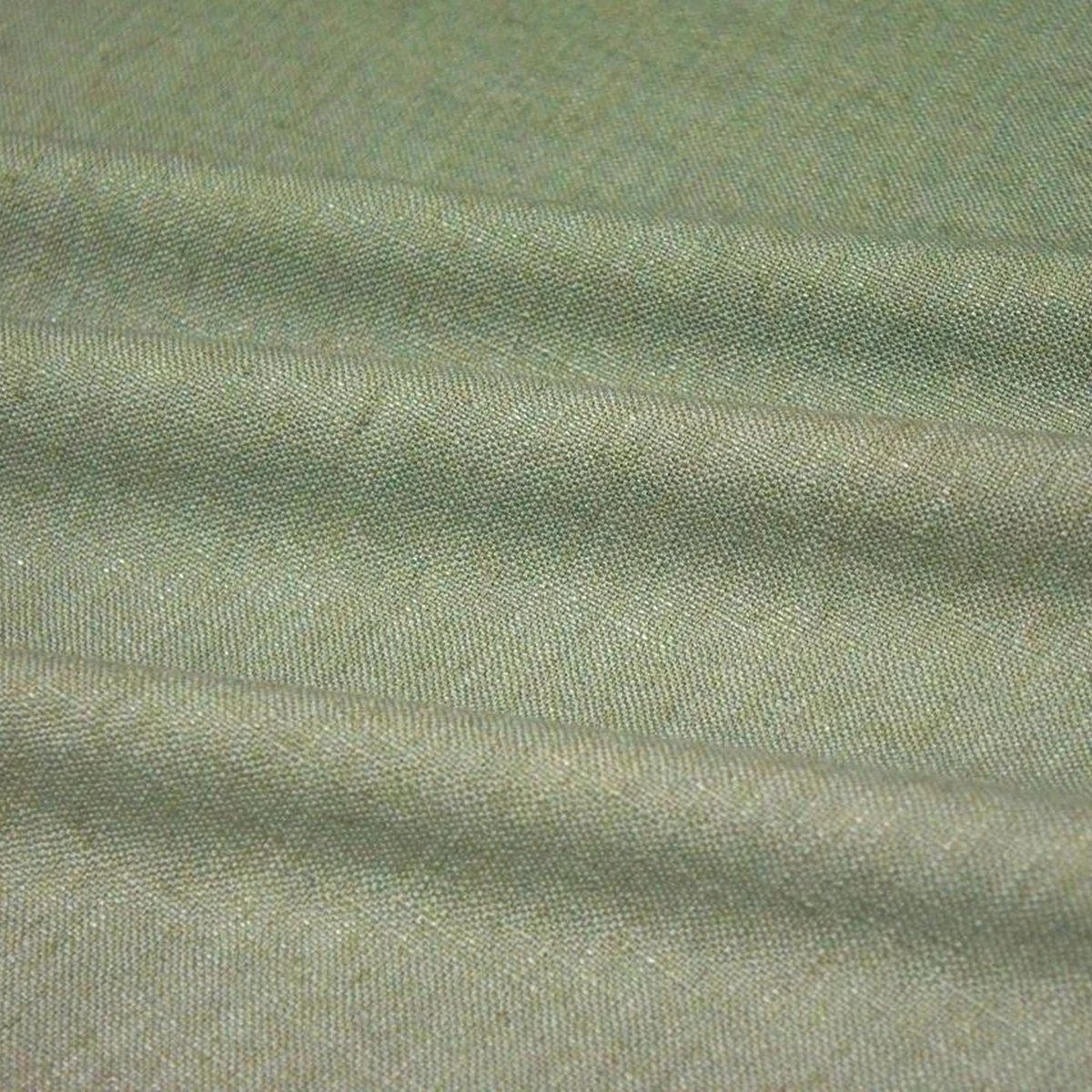 Thumbnail - Stofferia Stoff Dekostoff Leinenoptik Enticing Lindgrün, Breite 145 cm, Meterware