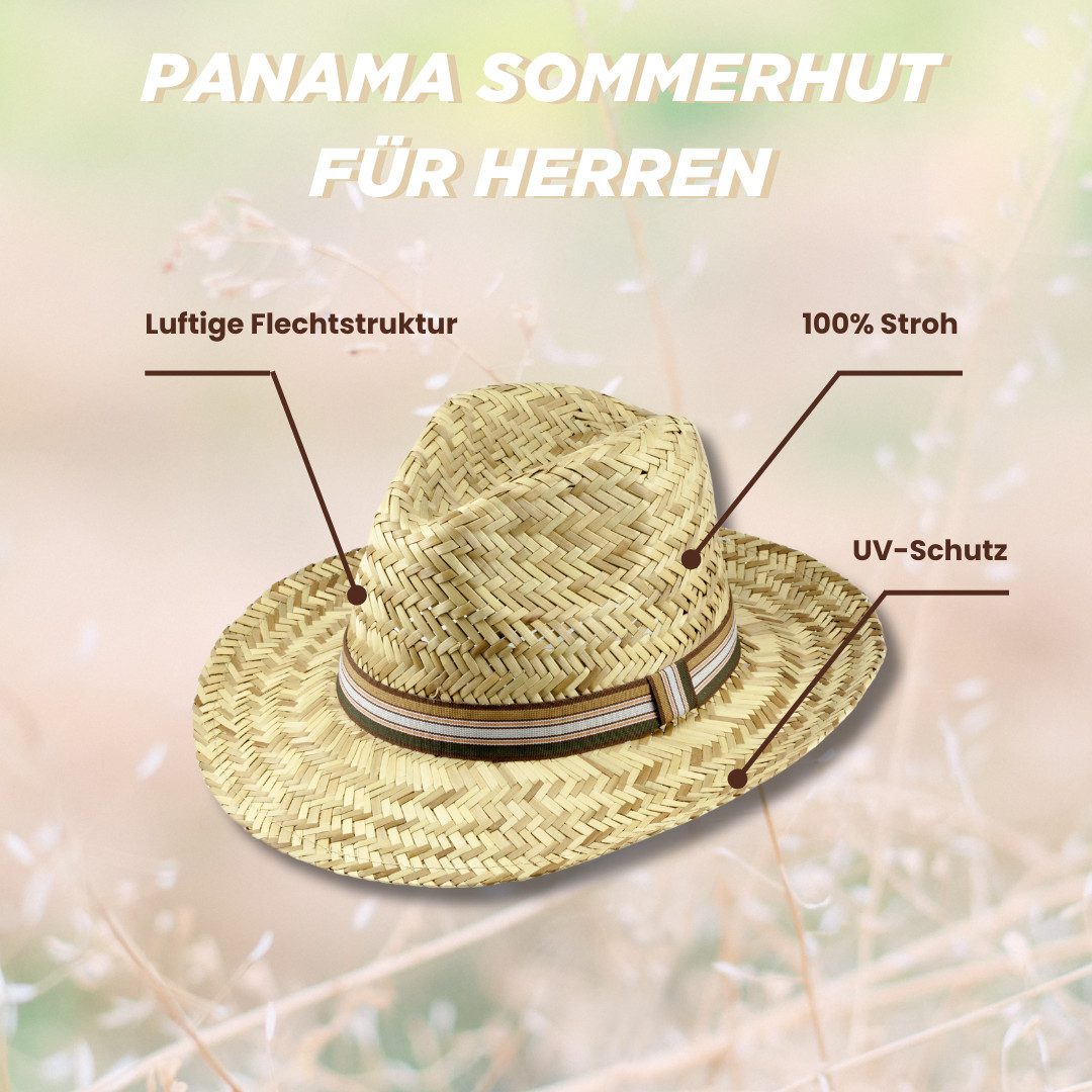 SCHEIBLER WORKWEAR Strohhut Tom UV schützend und modern