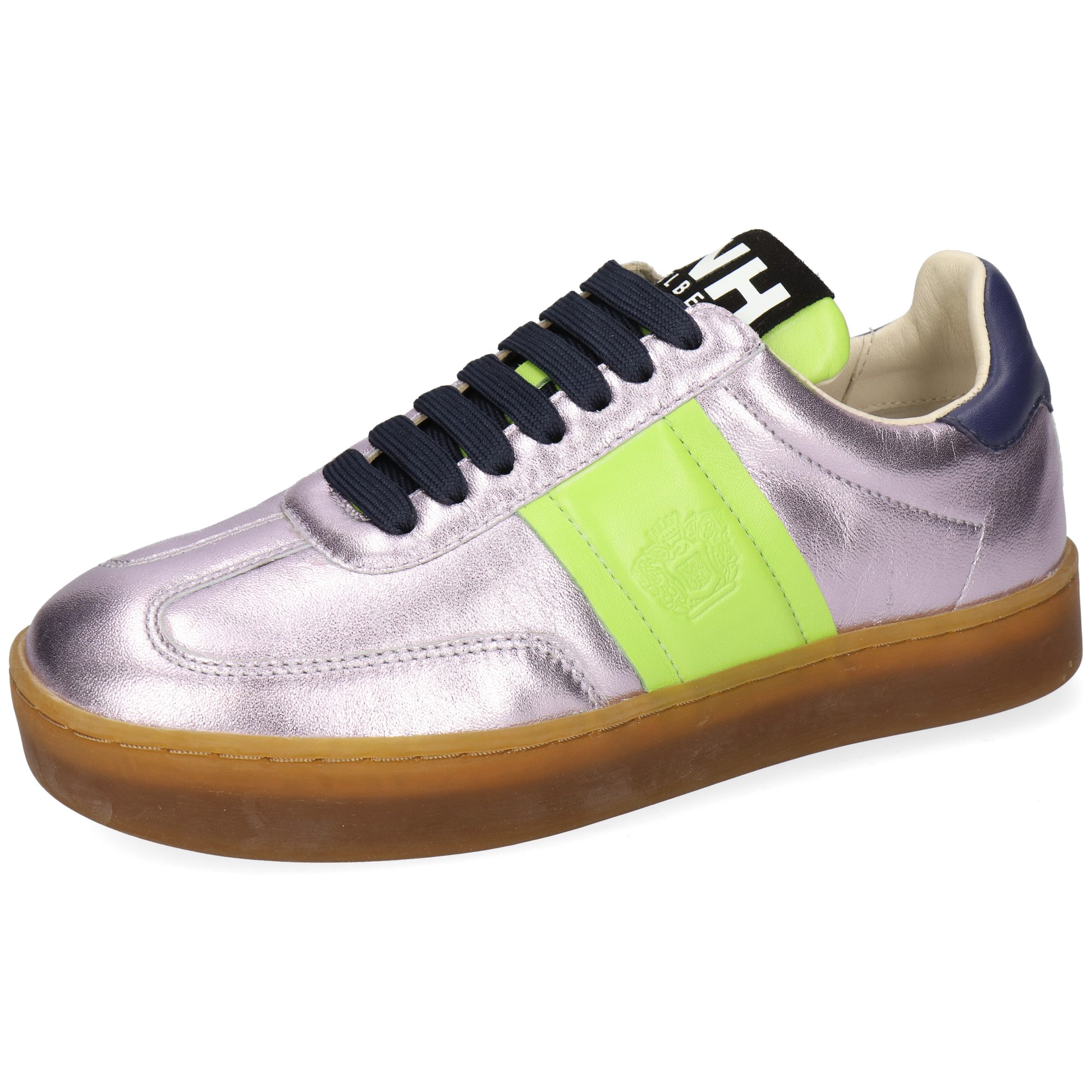 Melvin & Hamilton Amira 1 Leder-Sneakers für Damen Sneaker Flache Absätze, Echtes Leder, Herausnehmbare Innensohle, Latex Sohle