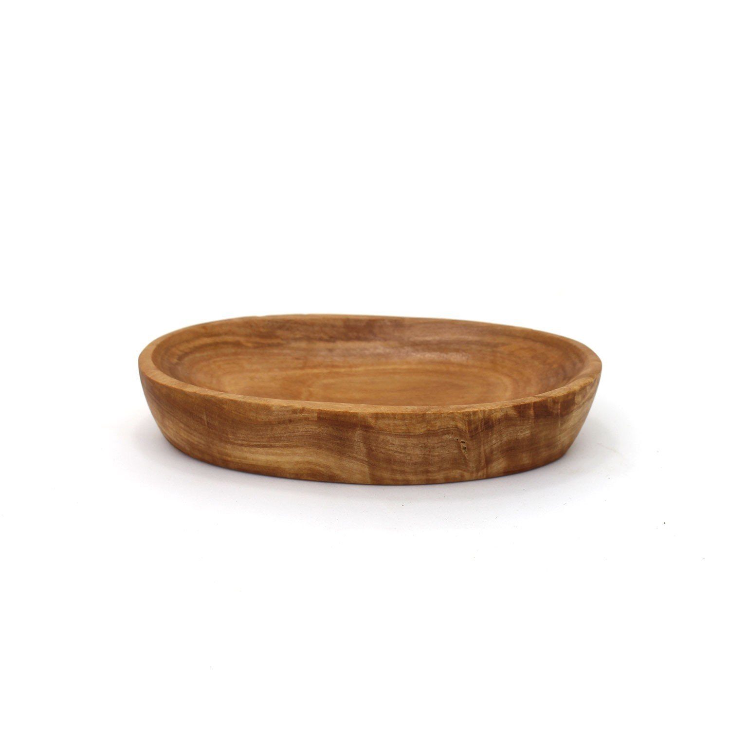 Servierplatte oval cm Holz, 12 mitienda aus Schale