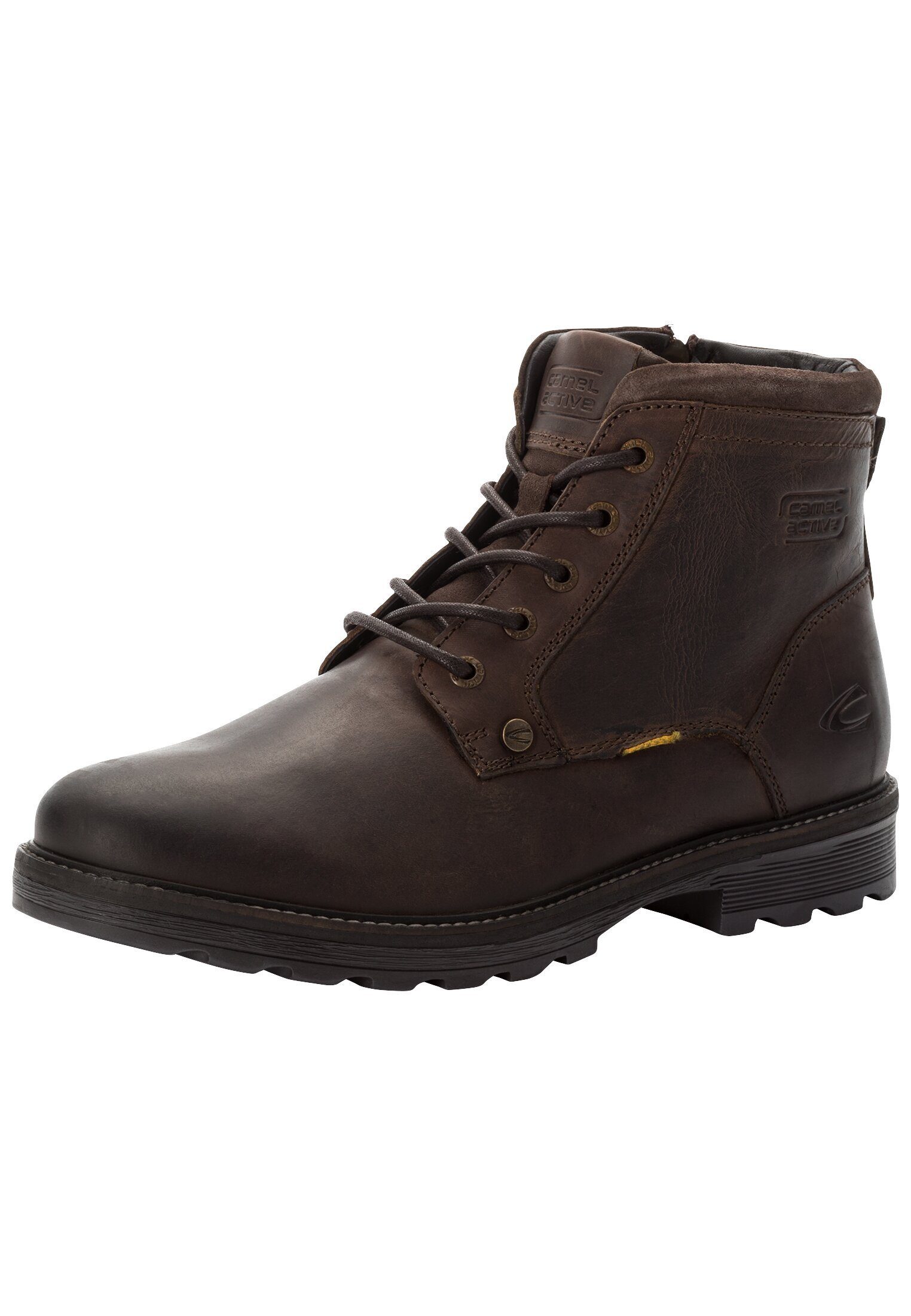 camel active mit warmem Wollfutter Schnürschuh