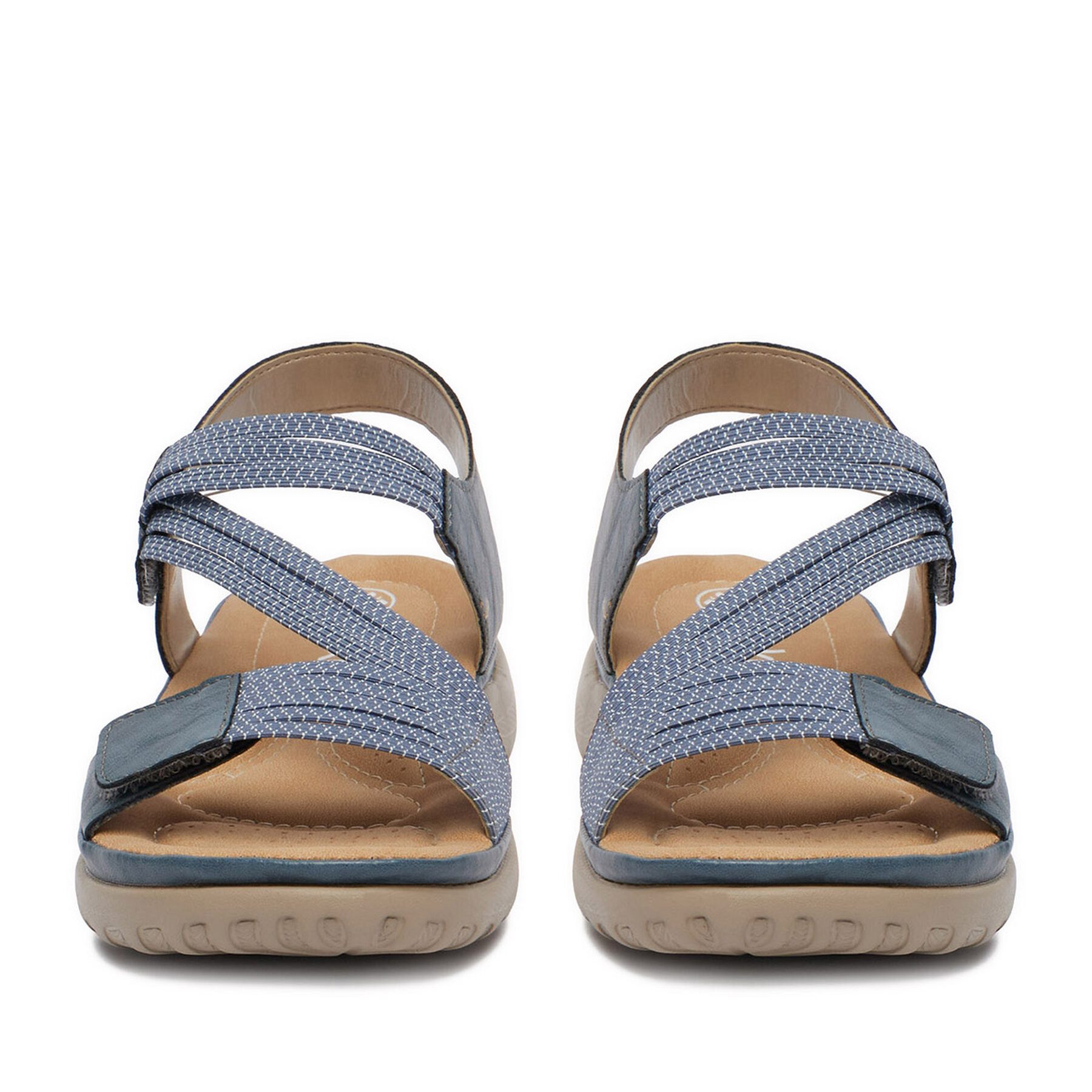 Rieker Rieker Damen-Sandalen Blau 64870-14 Sandale