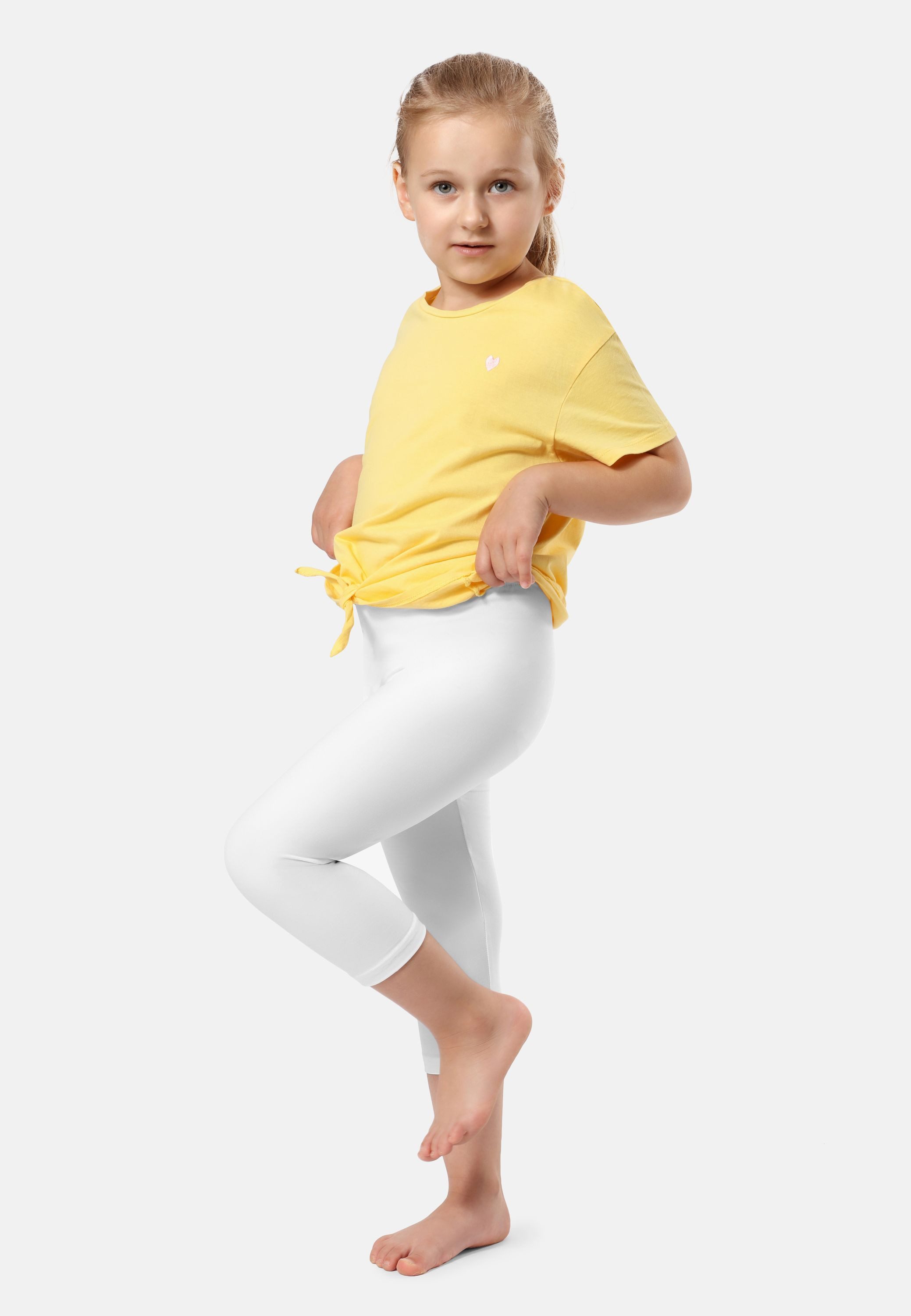 Merry Style Leggings Mädchen Kurze Leggings MS10-353 (1-tlg) elastischer Bund