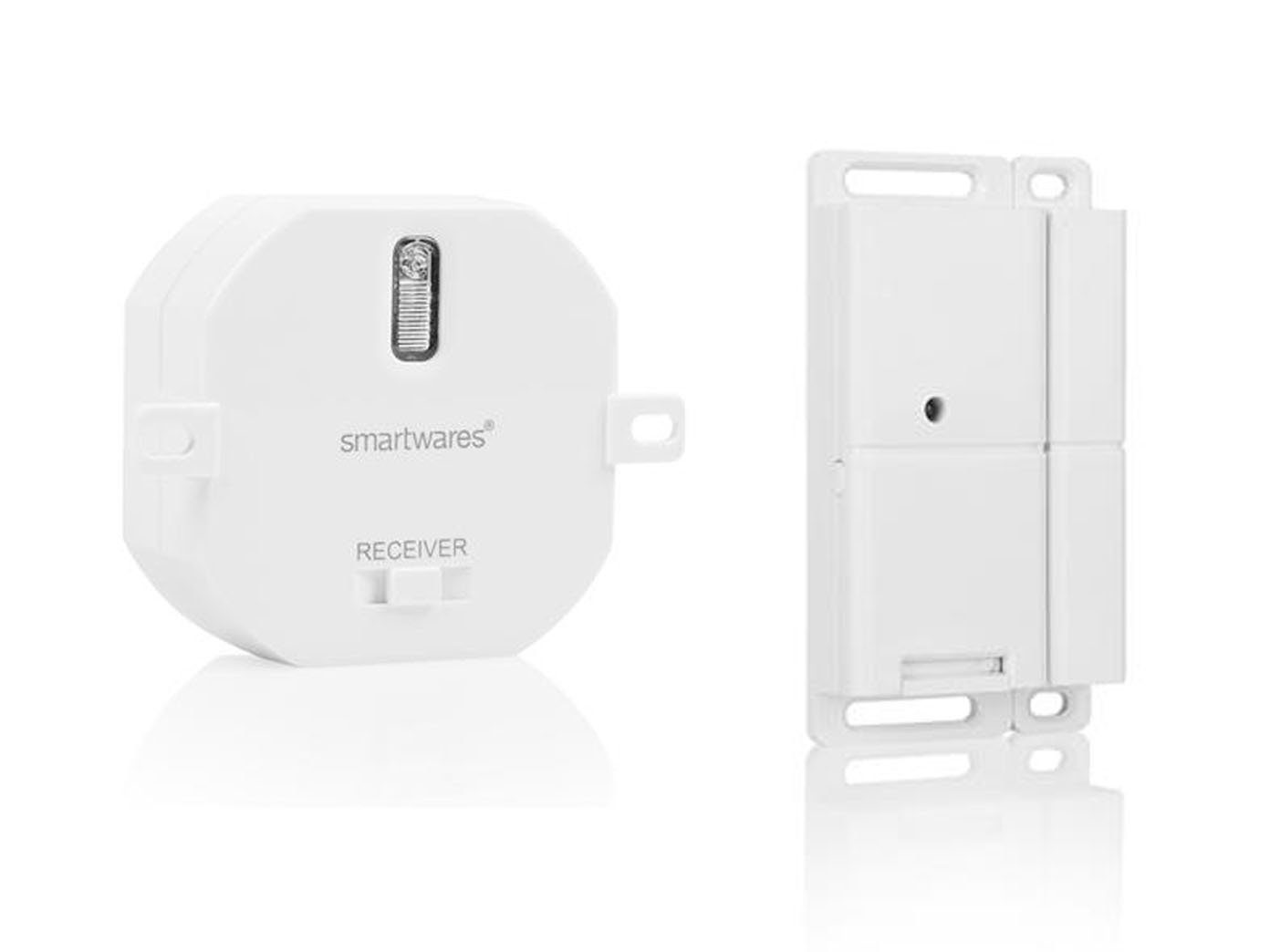 smartwares Smarter Kontaktsensor, Funk Fenster-Kontaktschalter für Dunstabzugshauben & Einbauschalter