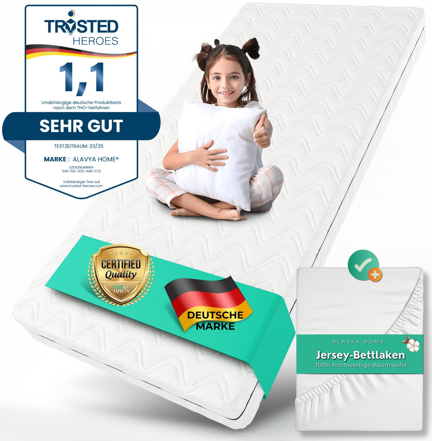 Kindermatratze COZY I Das Beste für günstig online kaufen