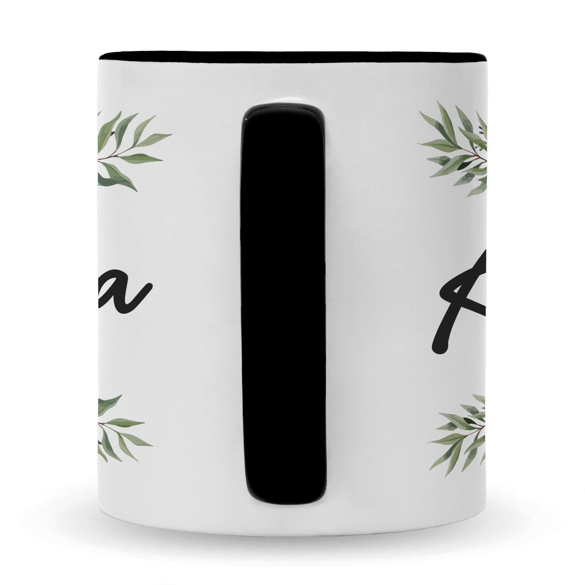 GRAVURZEILE Tasse GRAVURZEILE Tasse mit Kaffeetasse Kaffeebecher für Spruch Sie - - Geschenk Weiß für Männer Teetasse Schwarz & Ihn Frauen Geschenk Lustiges - für Freunde & - Kurwa Geschenk 