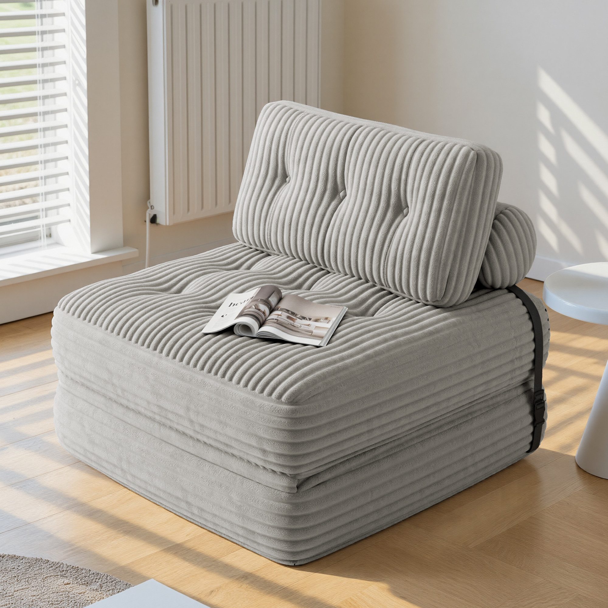 Bealife 1,5-Sitzer Klappbares Sofa, Relaxsessel Indoor-Lazy günstig online kaufen