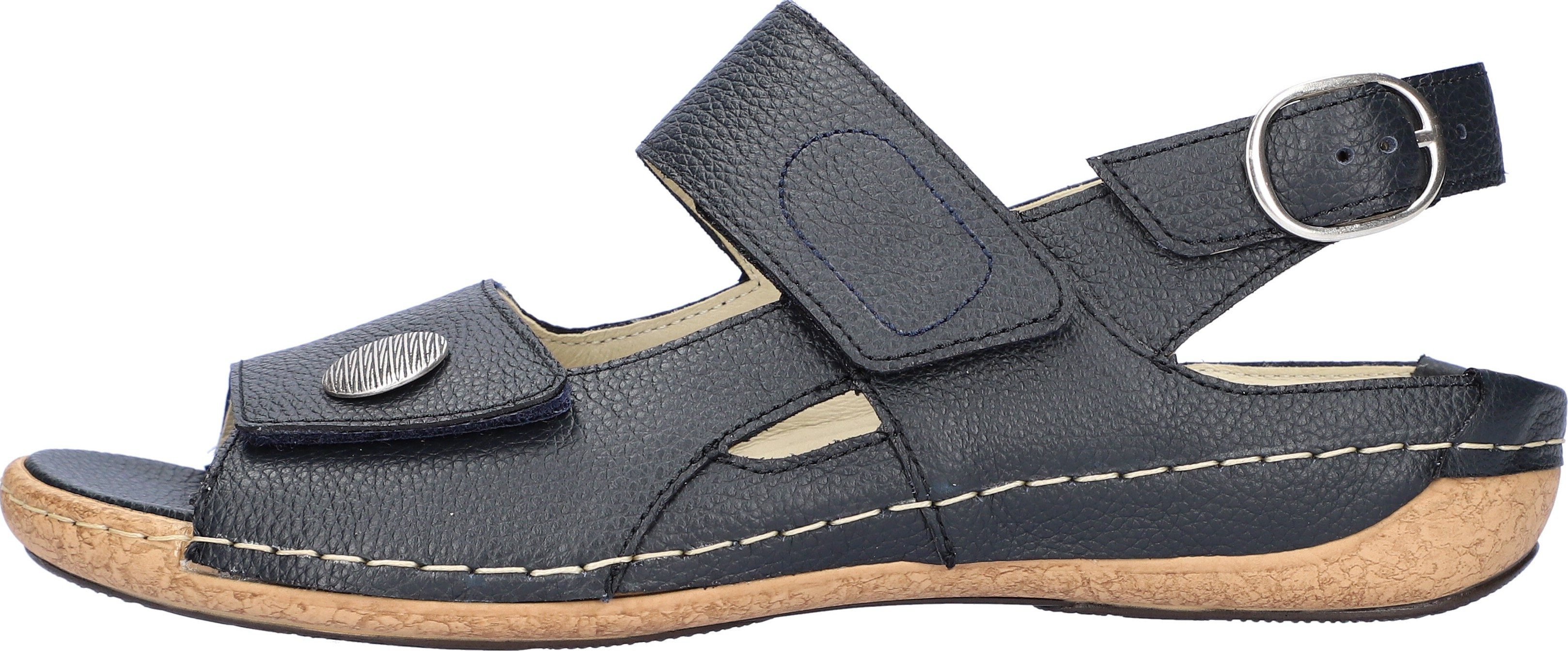 Waldläufer HELIETT Sandale, Sommerschuh, Sandalette, Keilabsatz, mit Klettv günstig online kaufen