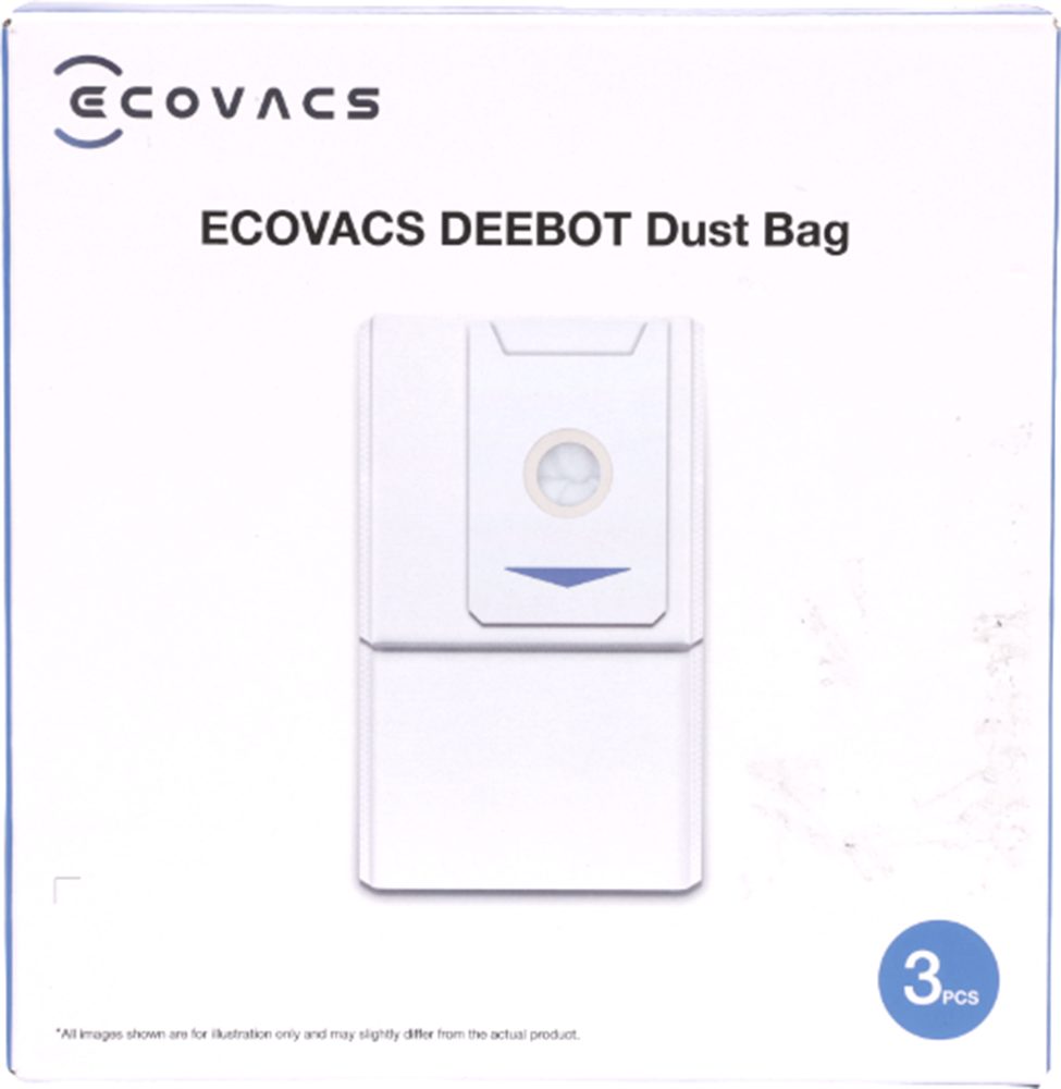 ECOVACS Staubsaugerbeutel DDB030031, passend für ECOVACS, 3 St., antibakteriell