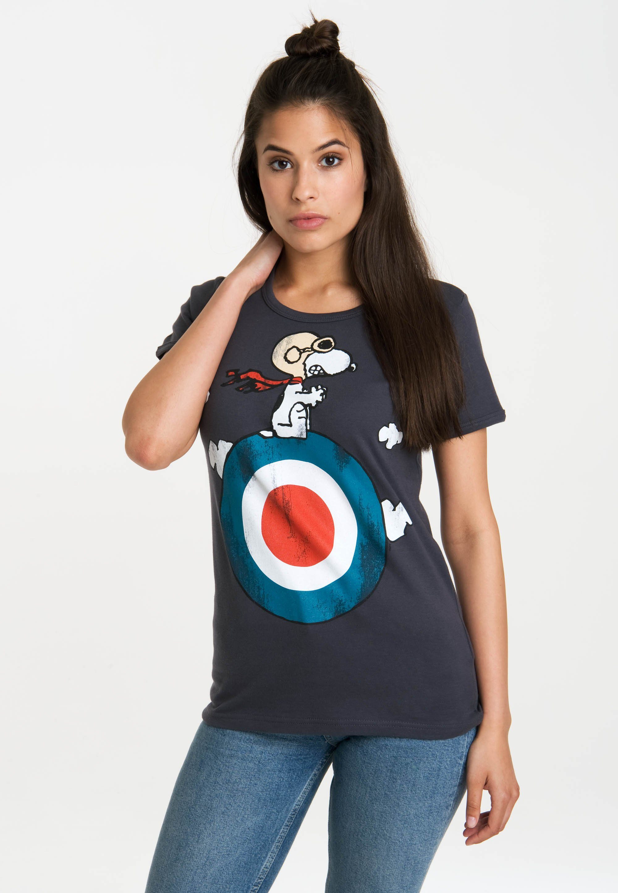 LOGOSHIRT T-Shirt Snoopy mit lizenziertem Originaldesign günstig online kaufen