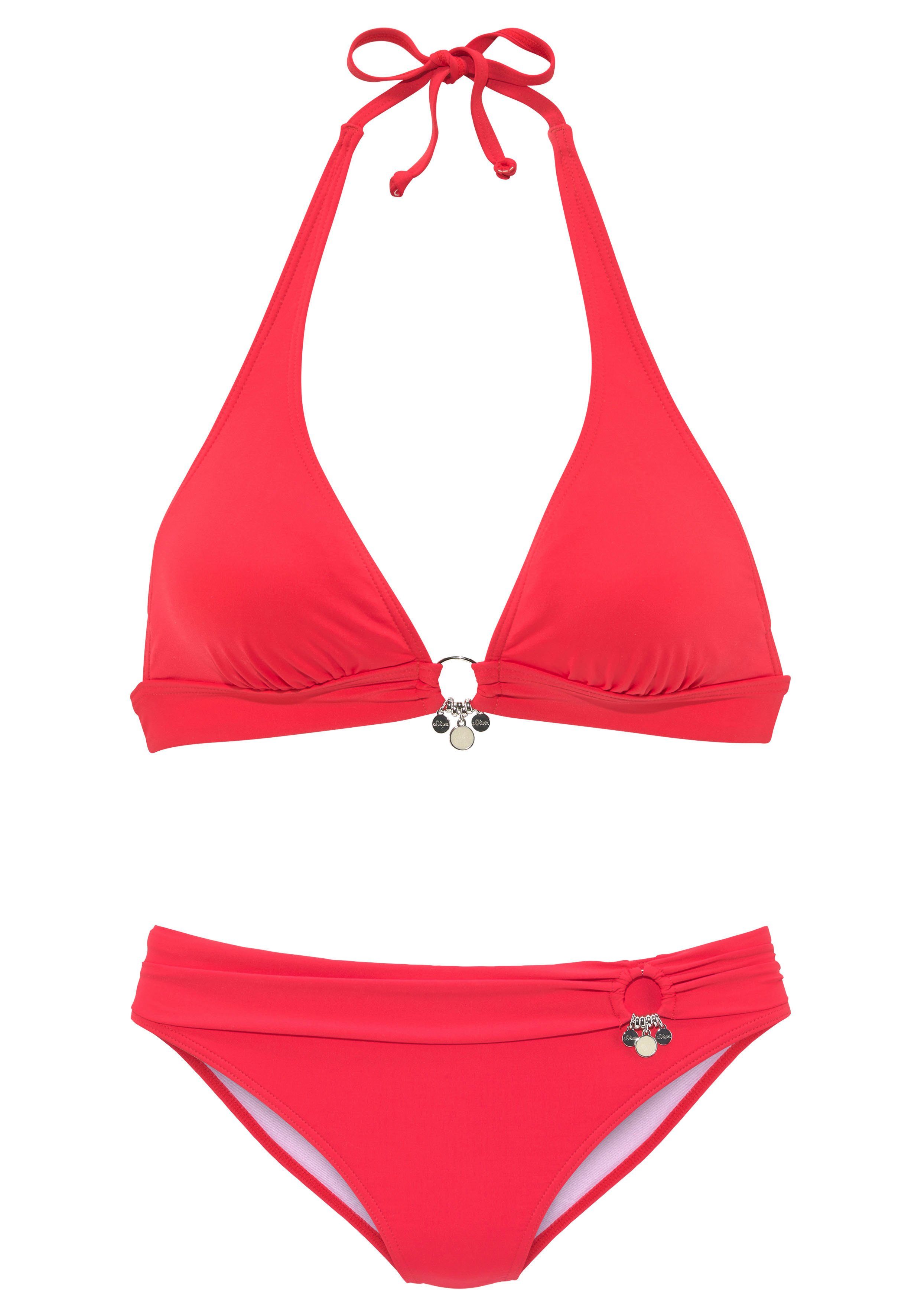 s.Oliver Triangel-Bikini Tonia mit herausnehmbaren Cups, günstig online kaufen