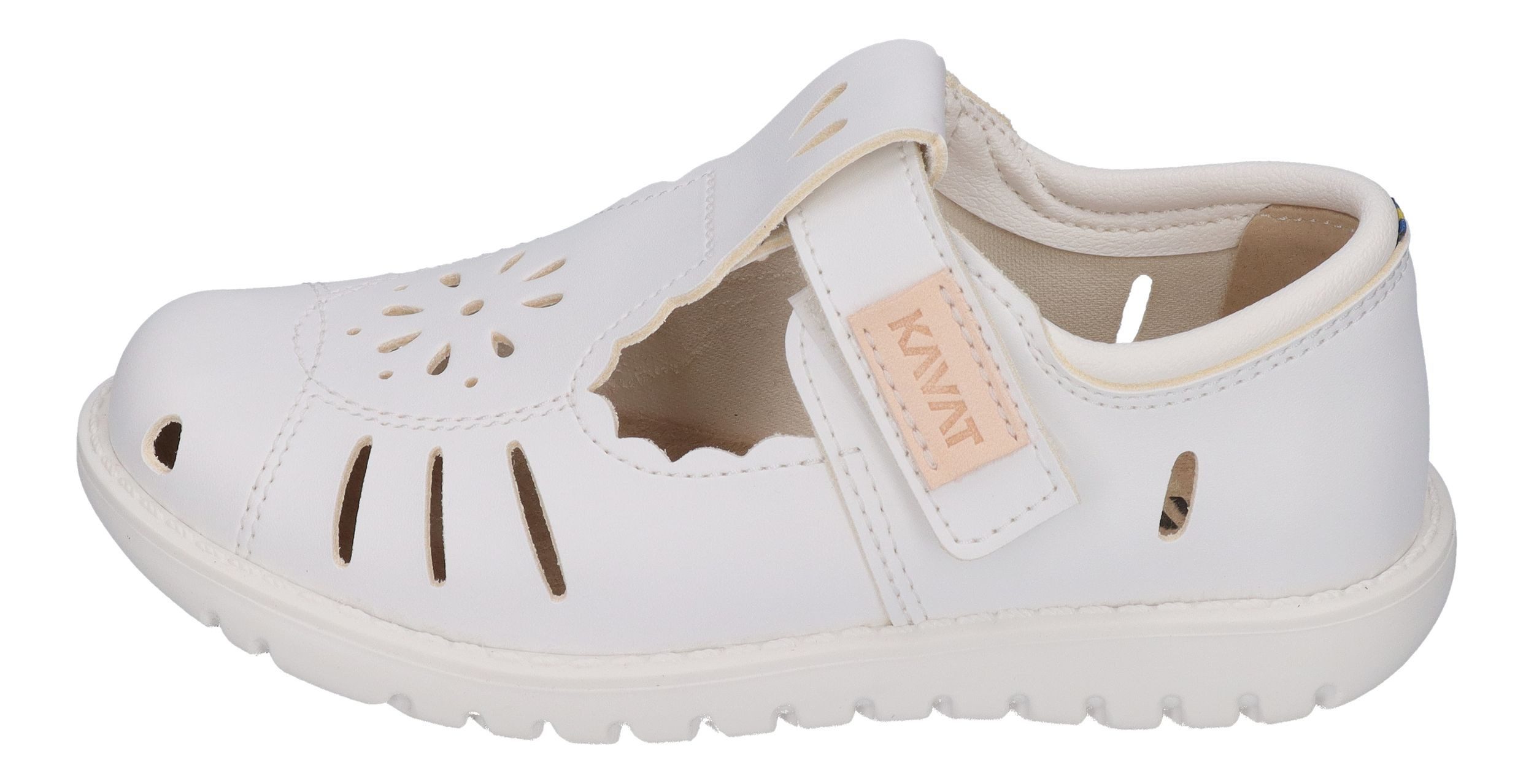 KAVAT BLOMBACKA XC Plateausandale White