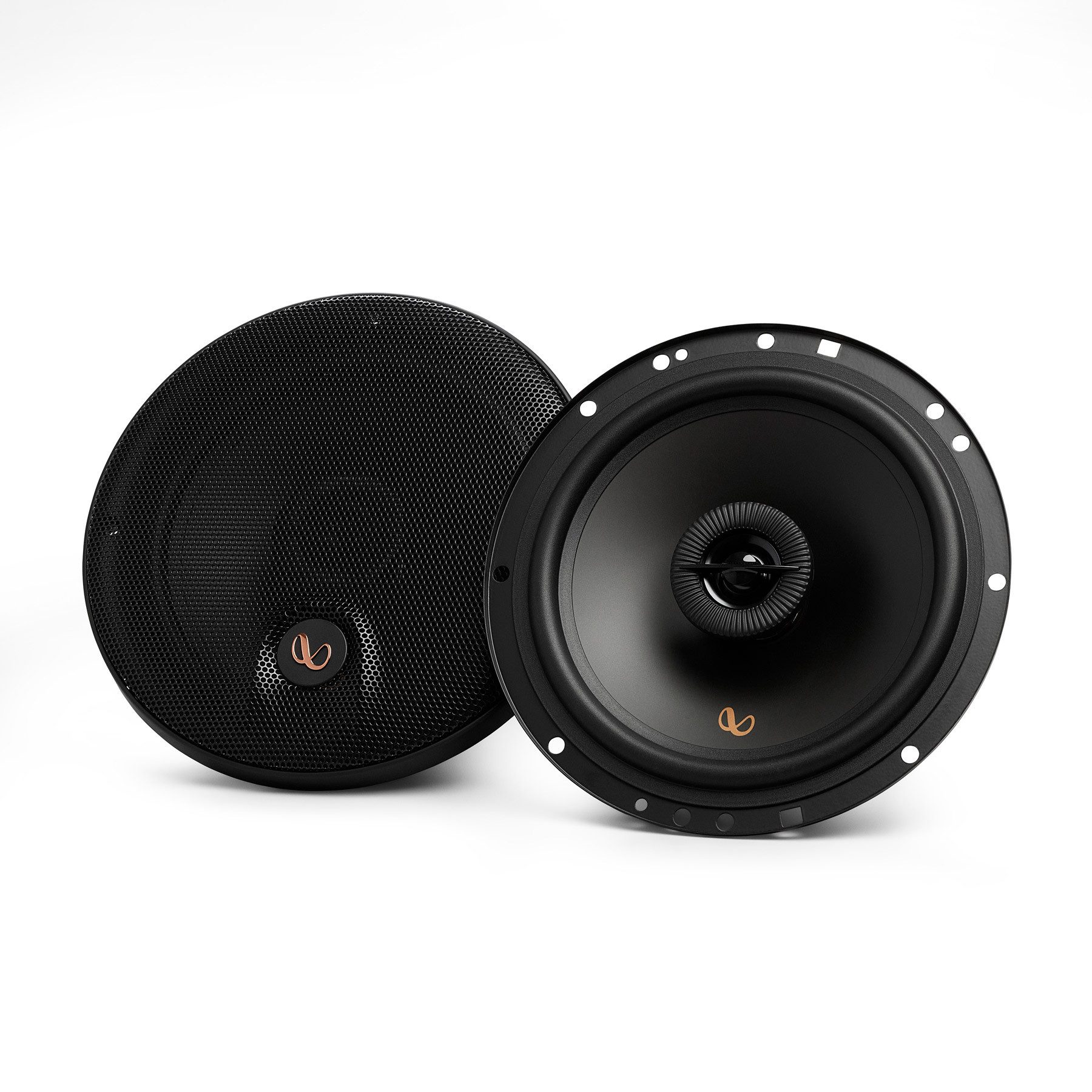 Infinity Alpha 603 165mm (6-1/2 Zoll) Koaxial-Lautsprecher mit Gitter Auto-Lautsprecher (60 W, 16 cm)