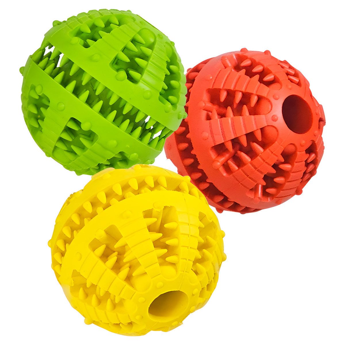 Nobby Snackball Hundespielzeug Dental Ball Vollgummi
