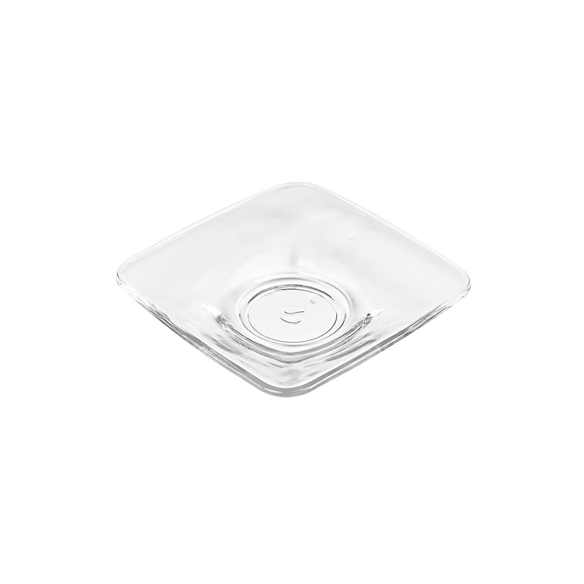 Pasabahce Untertasse 6-Teilig Square Teeglas UnterSetzer Çay Tabagi Untersetzer, (6 St)