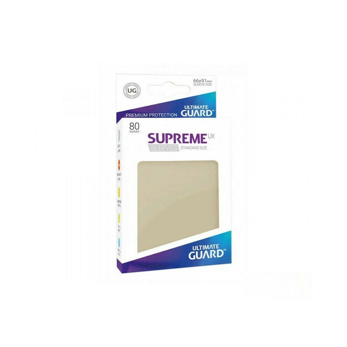 Supreme Sand Sammelkarte Standard Sleeves Ultimate UX (80), Guard