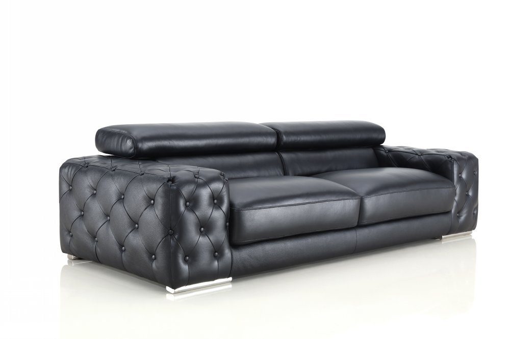 Salottini 3-Sitzer Designer XL 3er Sofa Fabrizio 3-Sitzer Leder Couch