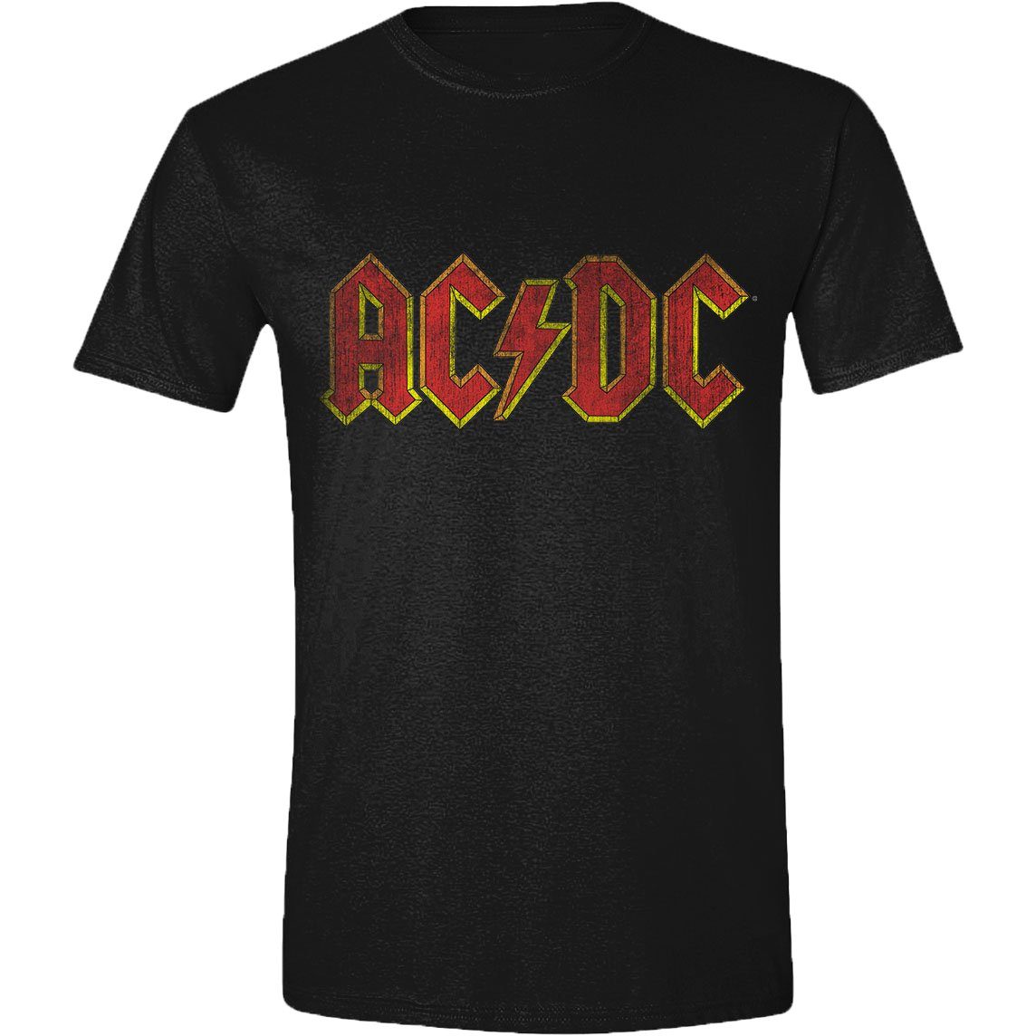 Close Up T-Shirt S Logo AC/DC TShirt Outline