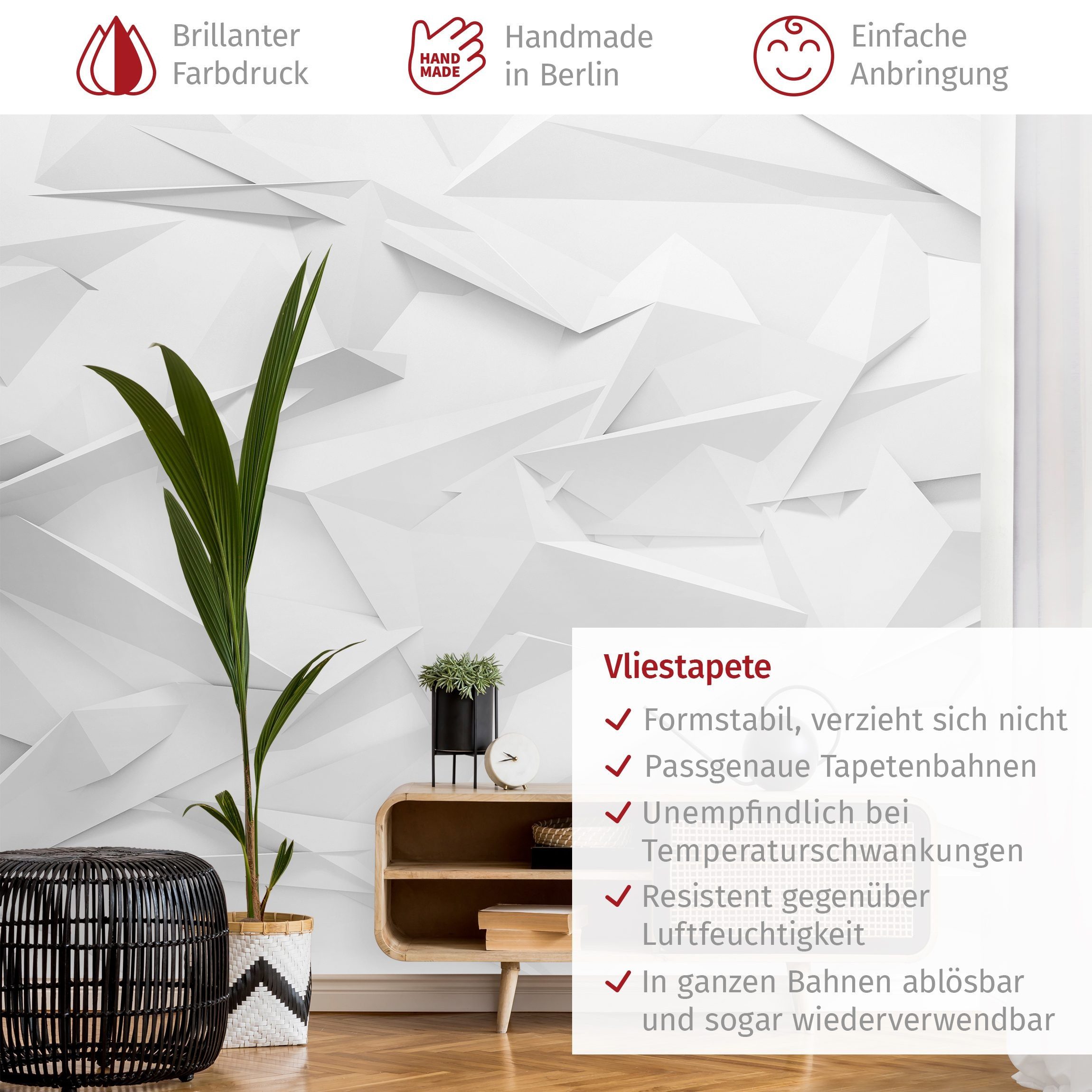 Bilderdepot24 3D-Tapete Effekt Abstrakte 3D Optik Modern Wanddeko Raumtiefe Gaming, Glatt, Matt, (Vliestapete inkl. Kleister oder selbstklebend), Wohnzimmer Schlafzimmer Küche Flur Fototapete Vliestapete Wandtapete