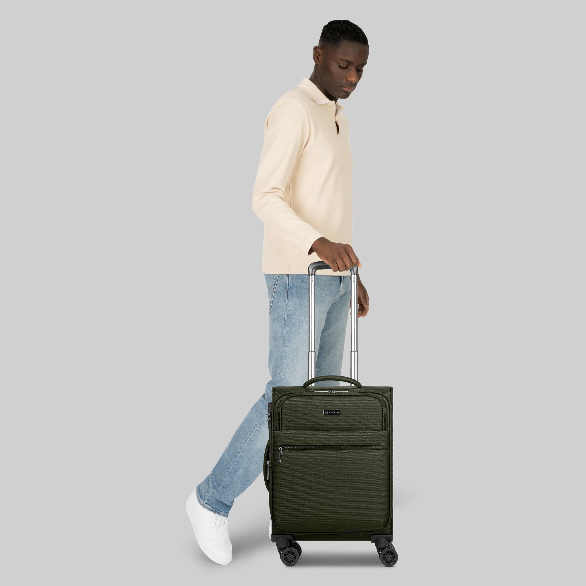 bugatti Handgepäck-Trolley Valencia Soft, 4 Rollen, günstig online kaufen