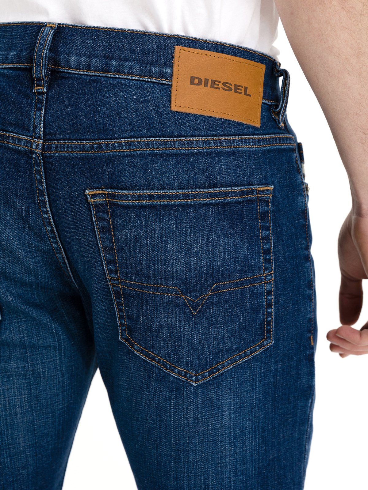 Diesel Stretch - 009NN Waist Slim-fit-Jeans Länge 32 D-Luster Low -
