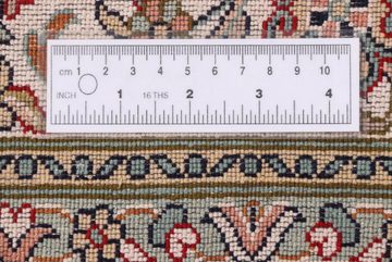 Seidenteppich Kaschmir Seide 190x277 Handgeknüpfter Orientteppich, Nain Trading, rechteckig, Höhe: 4 mm