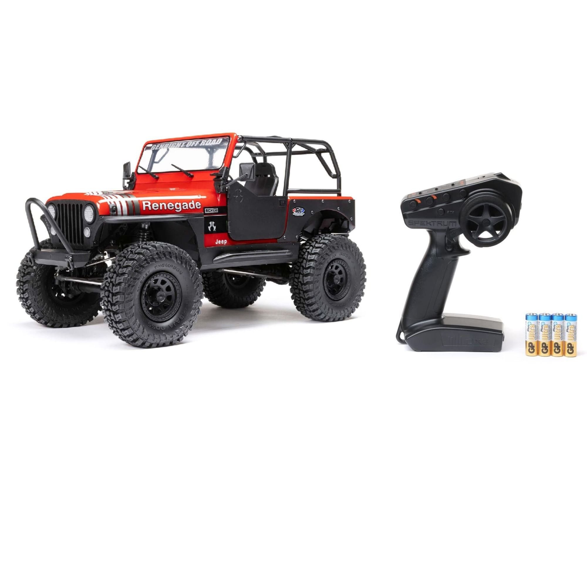 RC-Buggy Axial RC Crawler 1:10 SCX10 III Jeep CJ-7 4WD Brushed RTR Rot