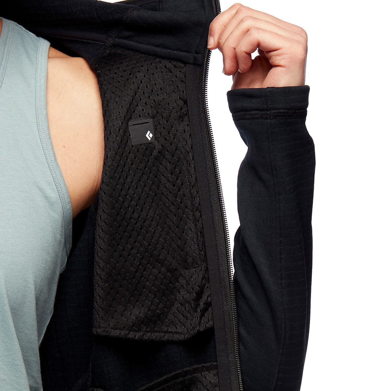 Black Diamond Fleecejacke Overall W FACTOR HOODY
