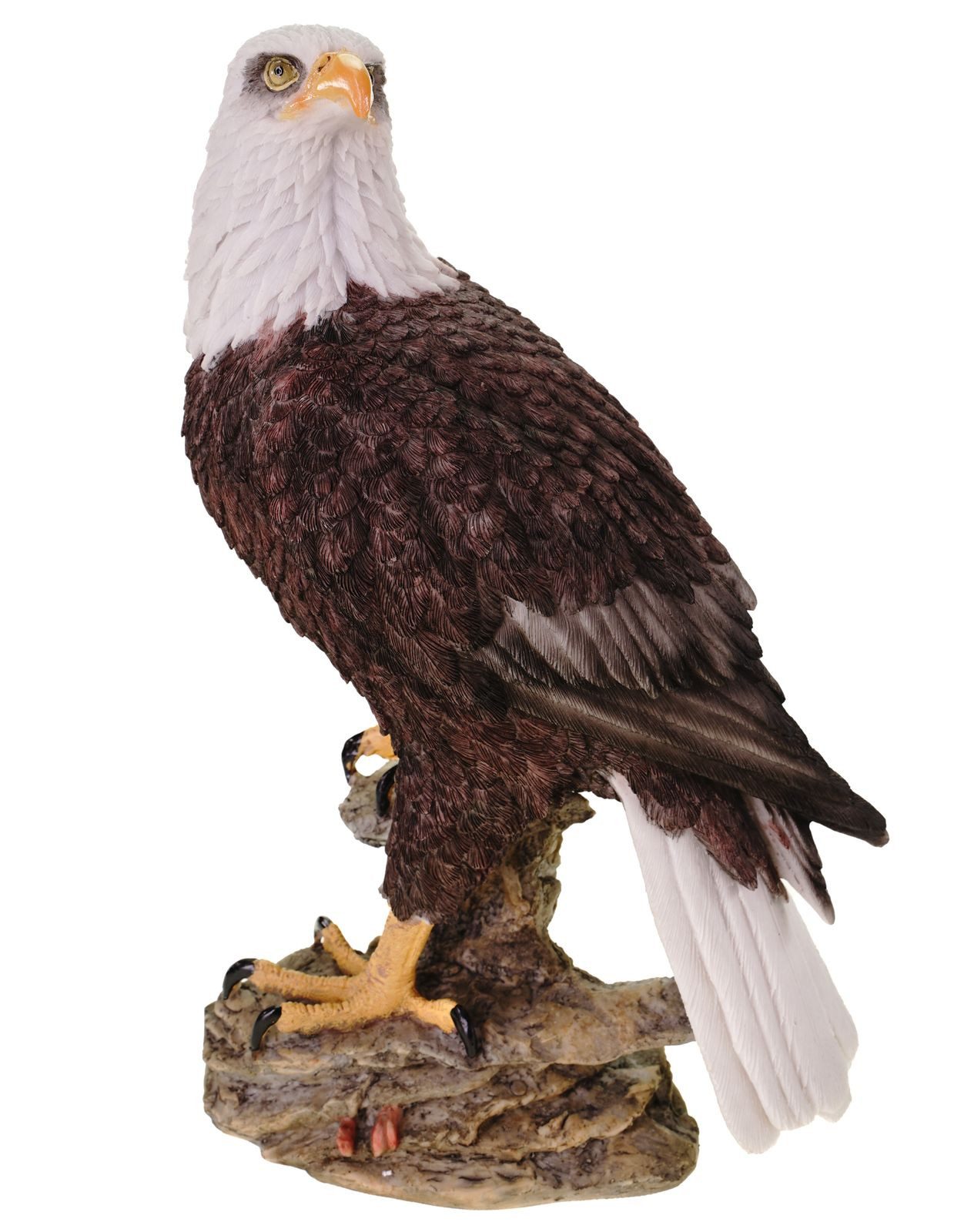 Vogler Dekofigur Amerikanischer Weißkopfseeadler Vogel eagel Figur bunt 35 cm