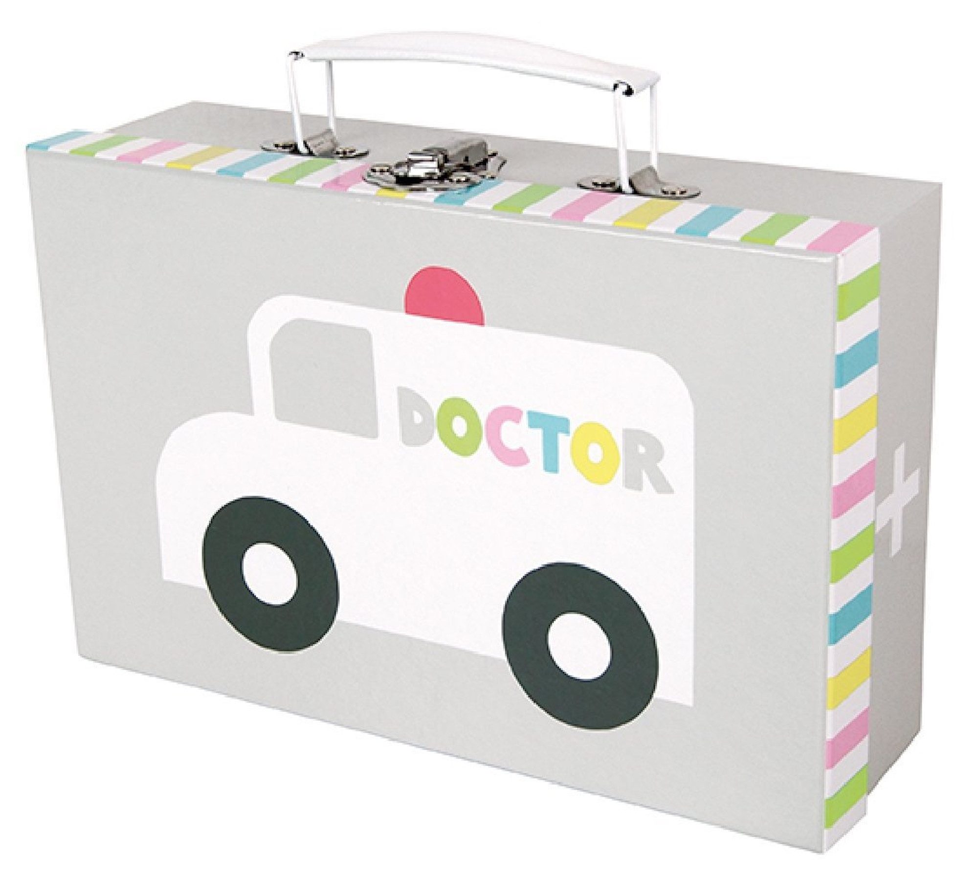 JaBaDaBaDo Spielzeug-Arztkoffer für Kinder ab 3 Jahre - 14-teilig