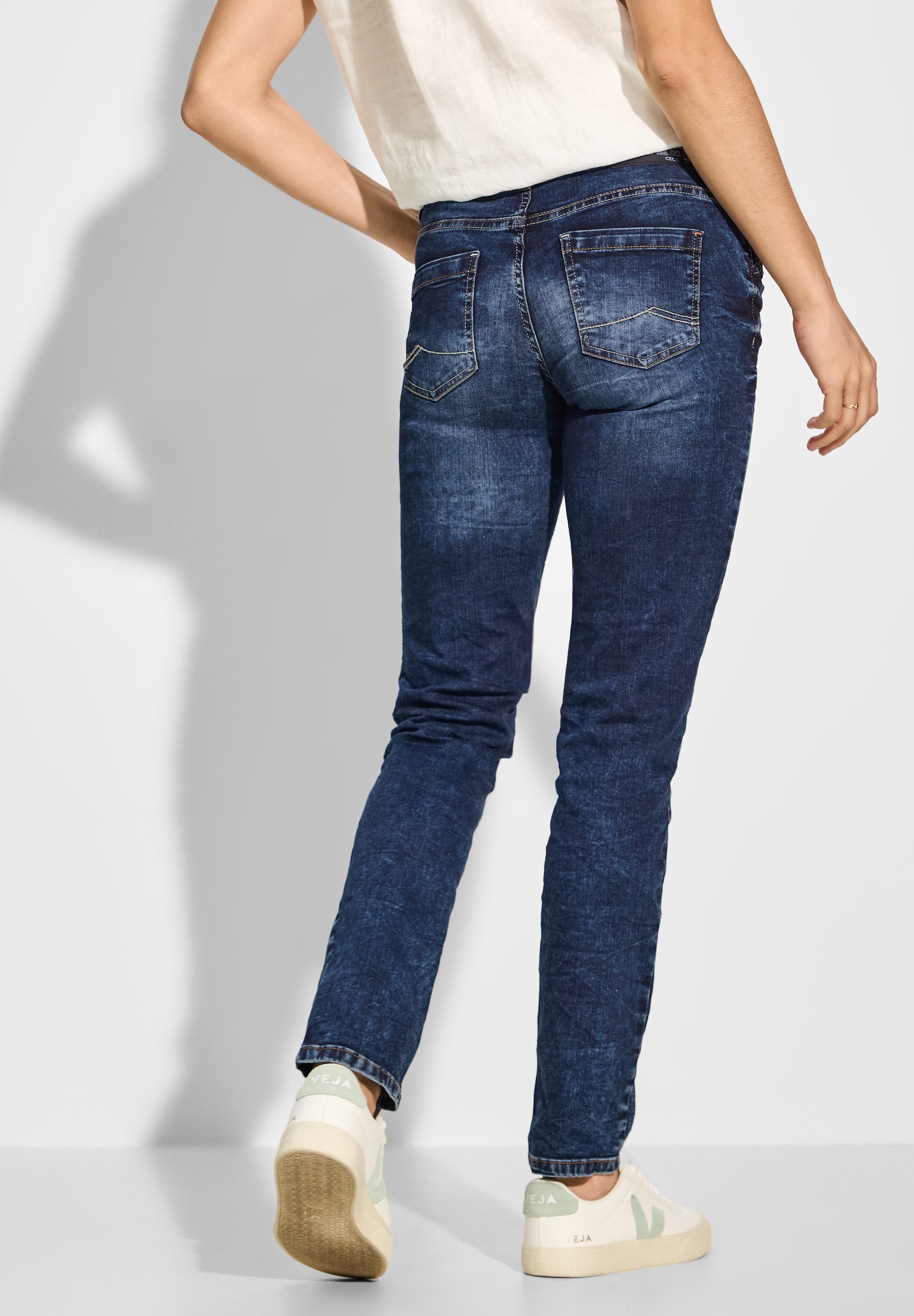 CECIL Comfort-fit-Jeans Middle Waist